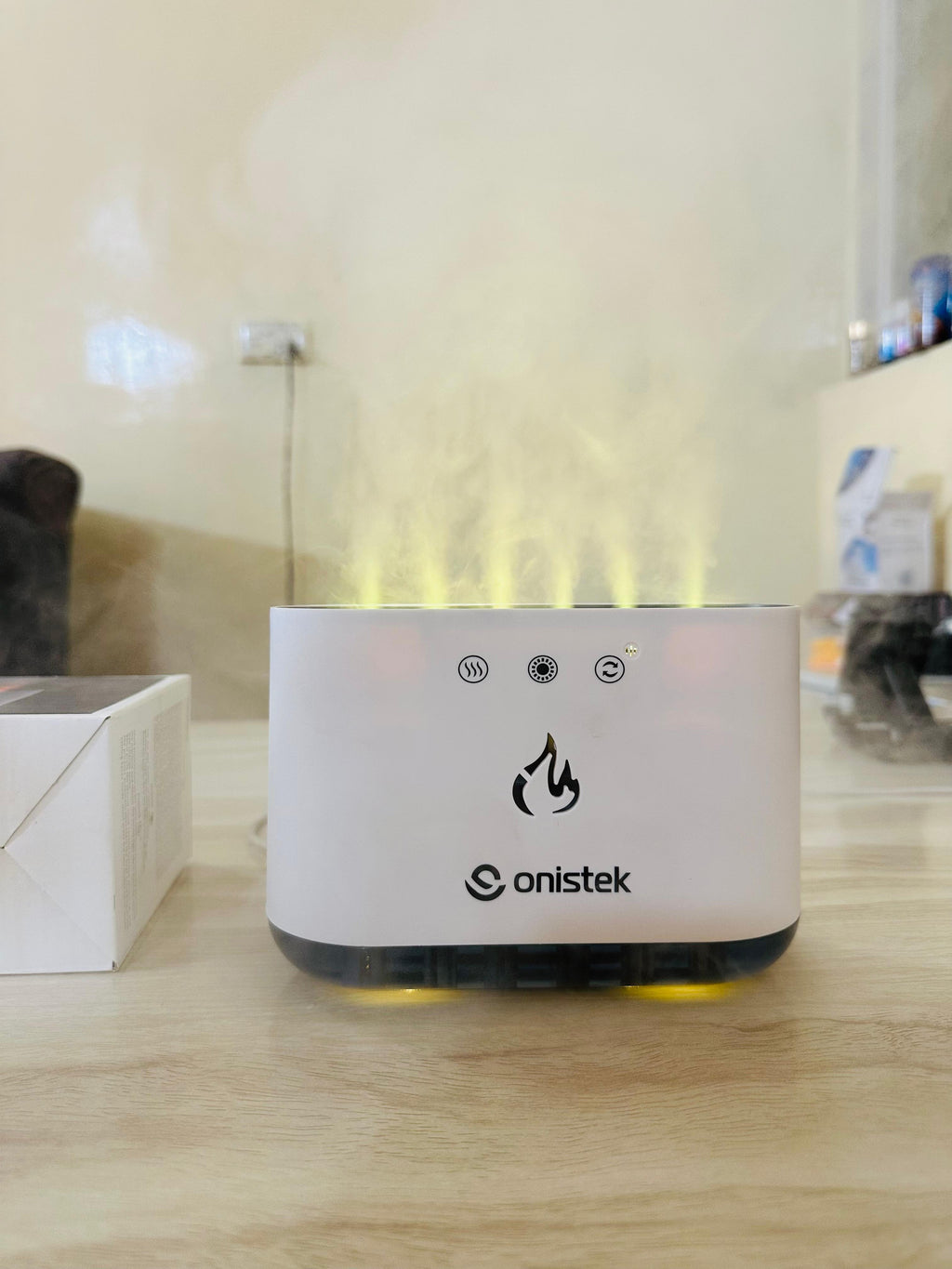 7 Color dynamic Humidifier 3 options Voice Control
