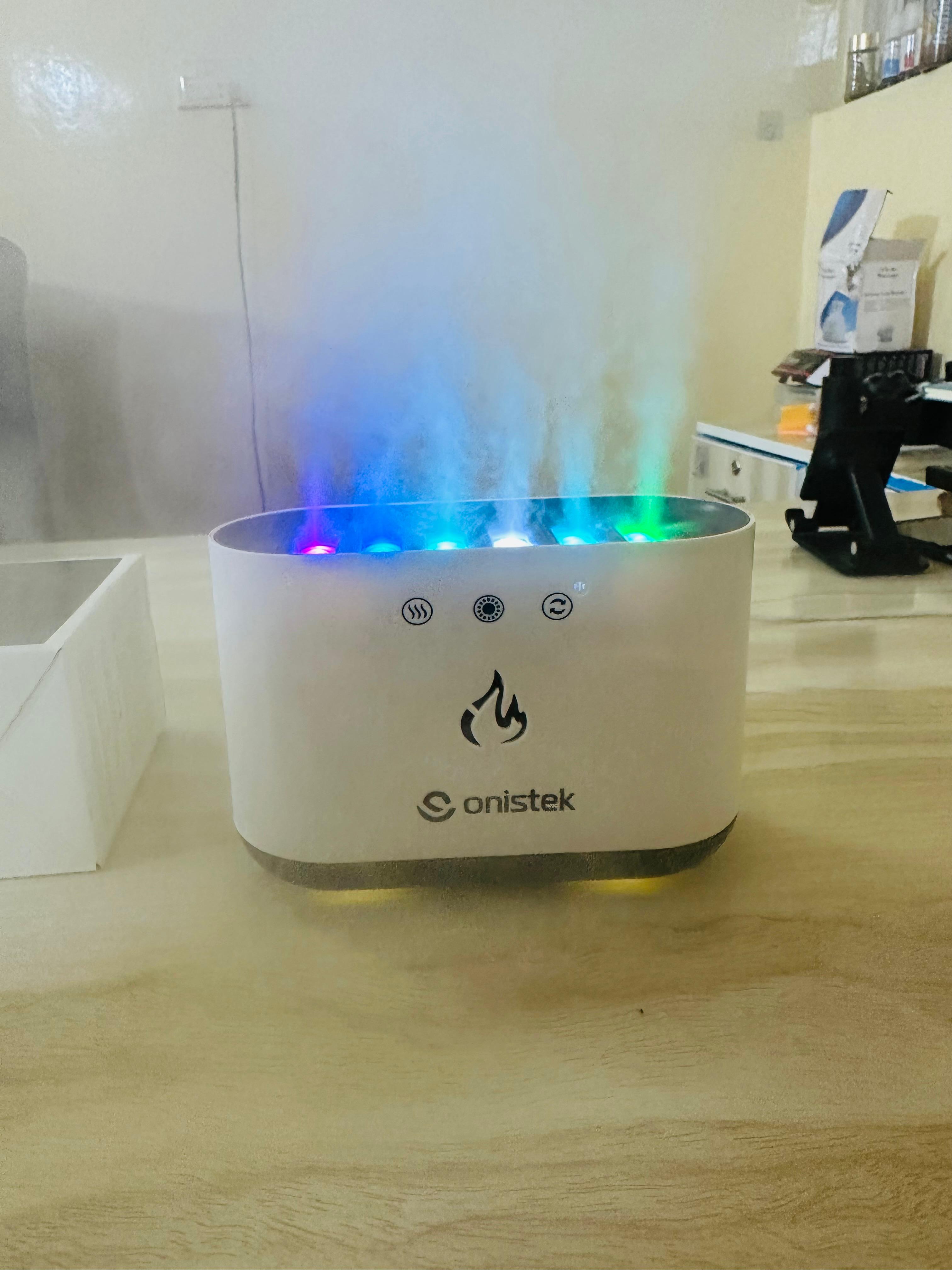 7 Color dynamic Humidifier 3 options Voice Control