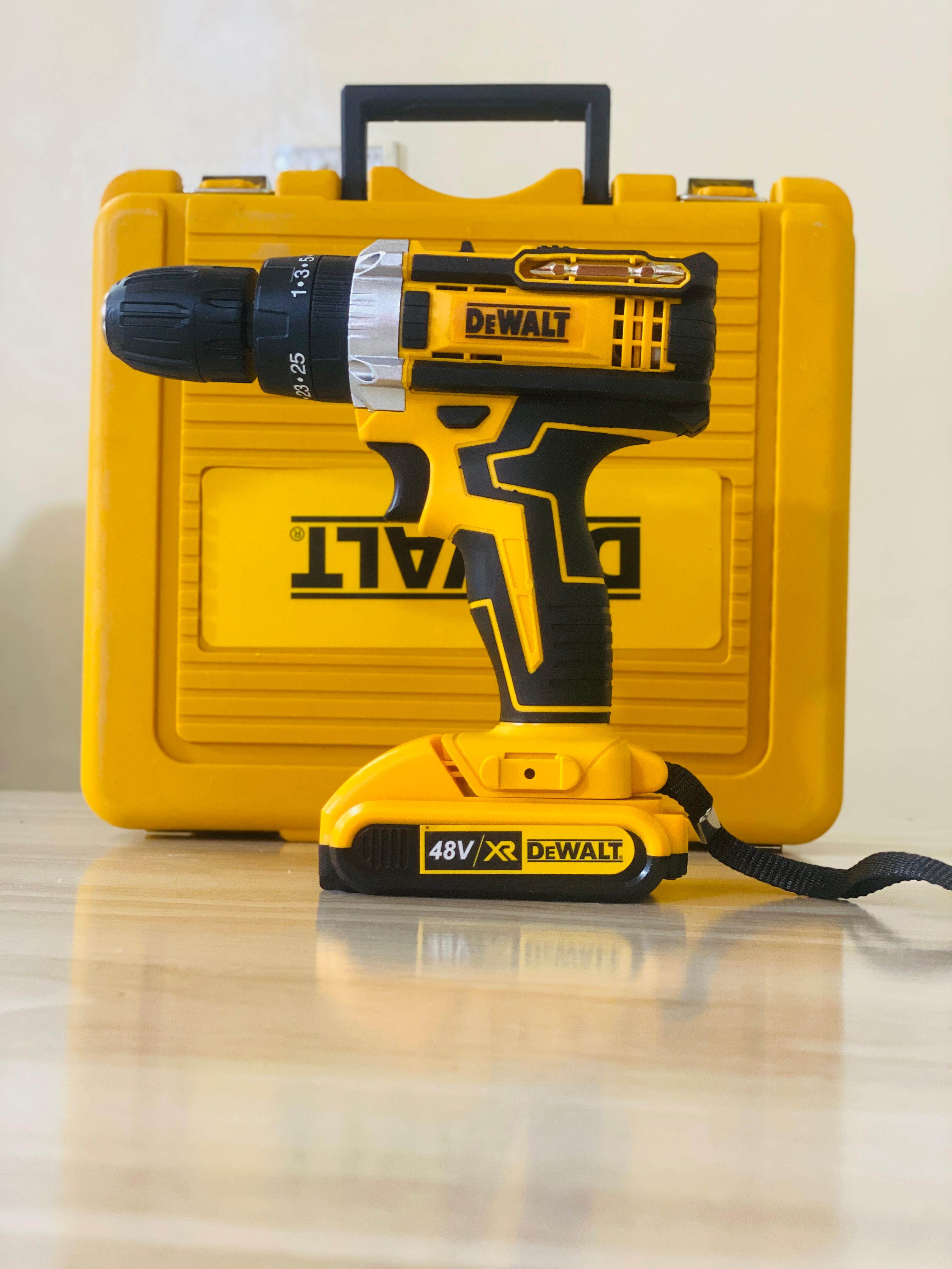 DEWALT Multi-Piece Cordless Drill Kit with Car Polisher