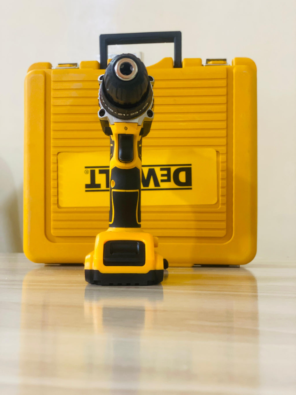 DEWALT Multi-Piece Cordless Drill Kit with Car Polisher