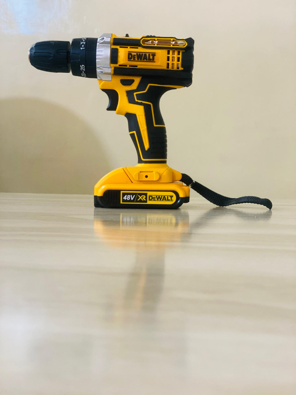 DEWALT Multi-Piece Cordless Drill Kit with Car Polisher