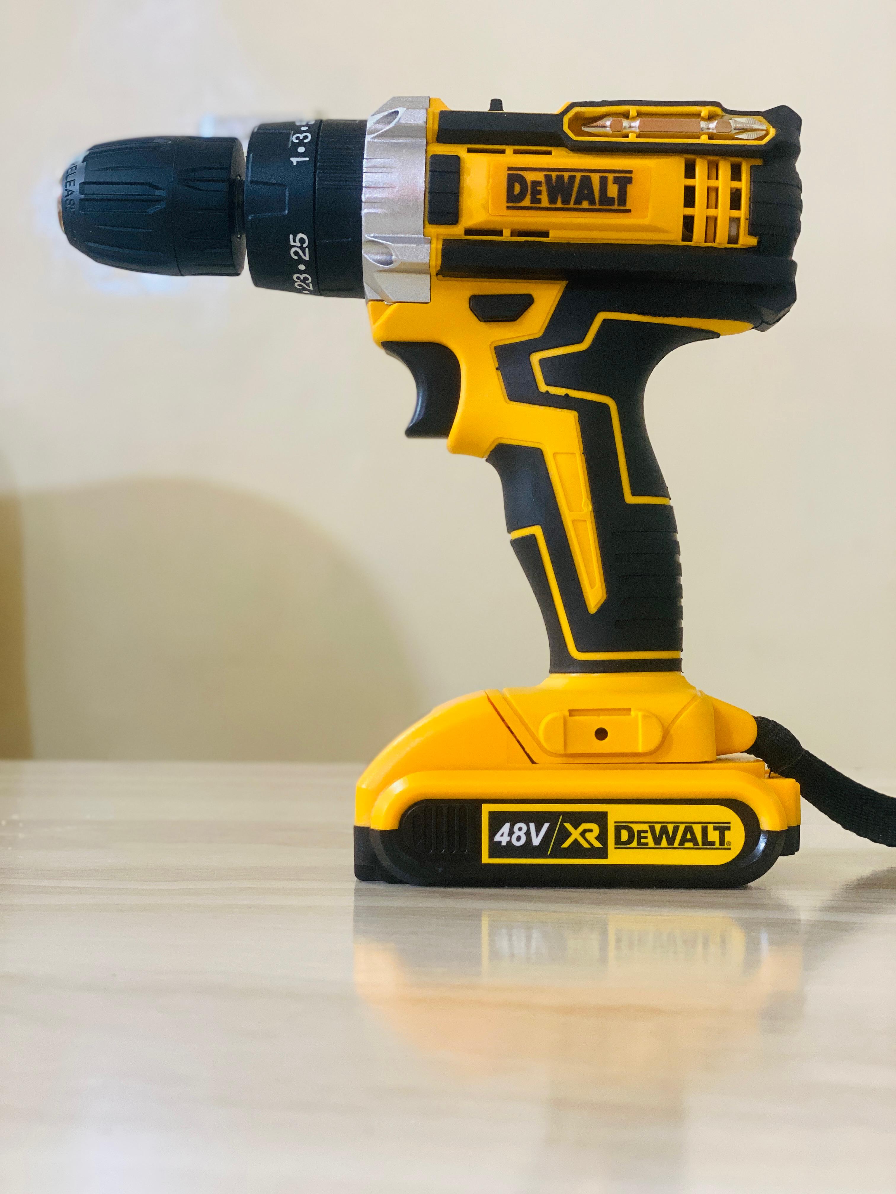 DEWALT Multi-Piece Cordless Drill Kit with Car Polisher