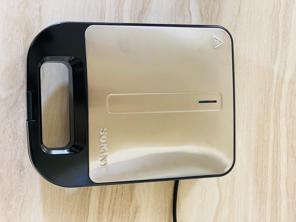SOKANY SK-08102 Sandich Maker With Non-Stick Coated Heating