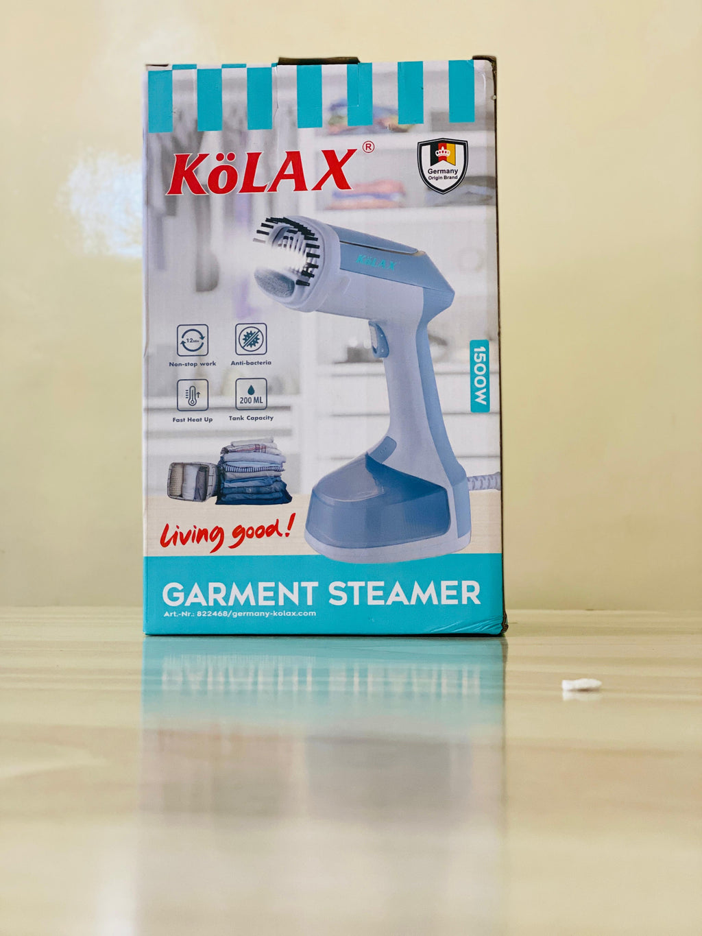 Imported Kolax Handheld Garment Steamer - 1500 Watt