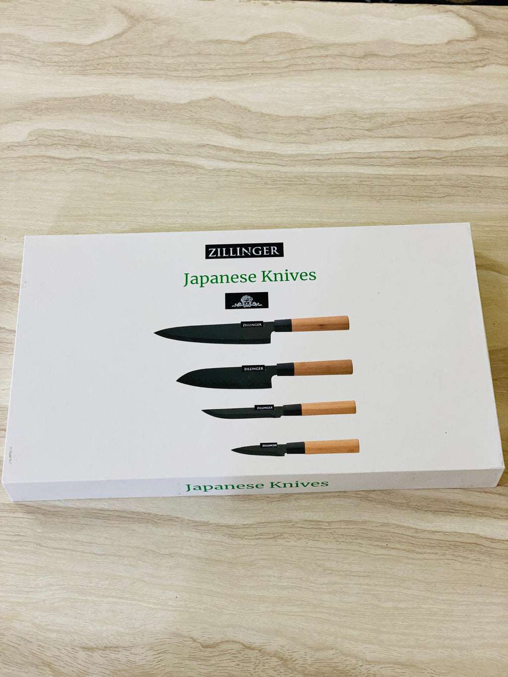 ZILLINGER Japanese Knife Set - 4 Pcs