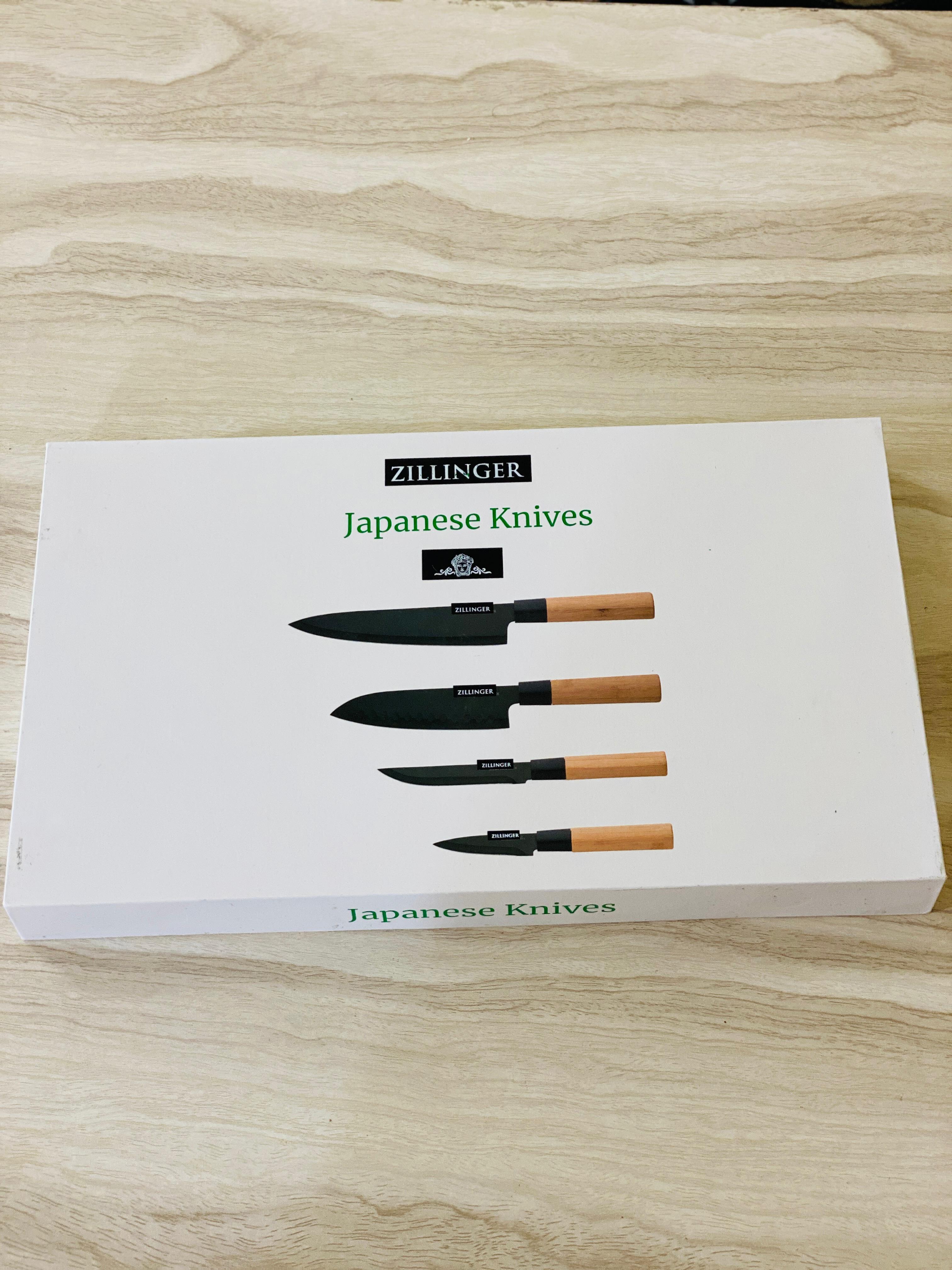 ZILLINGER Japanese Knife Set - 4 Pcs