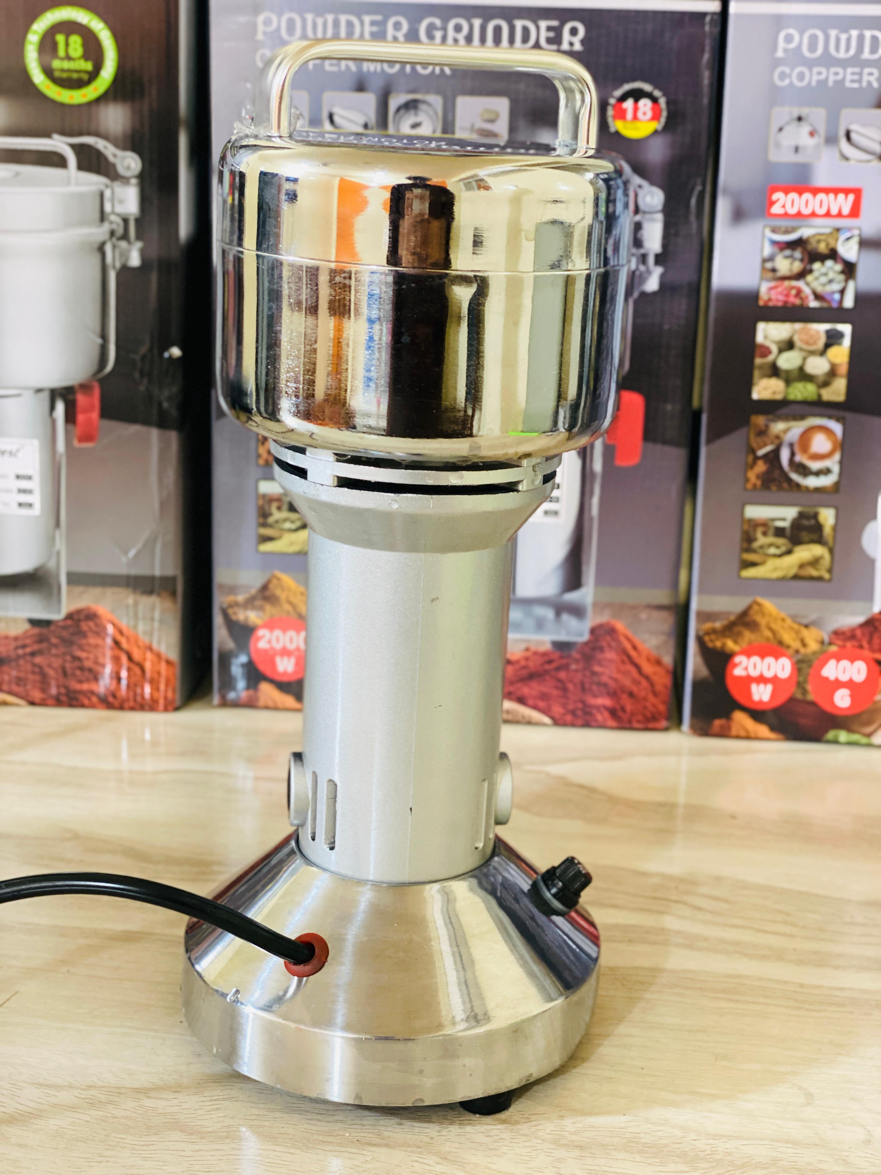 Super Crest , Heavy Grinder Chopper for Cereal , Grain , Coffee , Beans , Spices , Electric Grinder and Masala grinder machine , 150 gram , 100% Cooper Motor , Imported Grinder