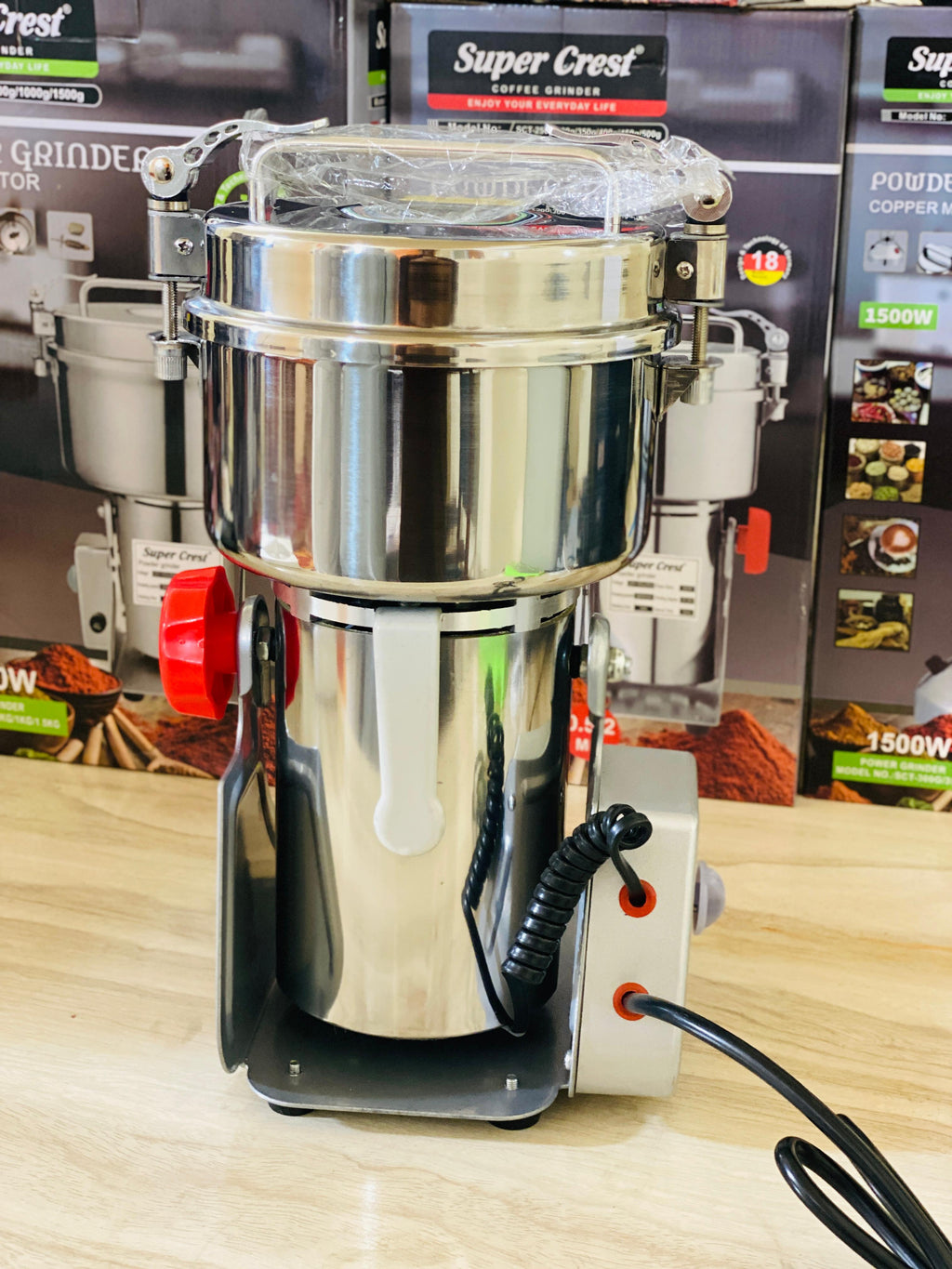 Original Germany commercial super crest masala grinder 500g