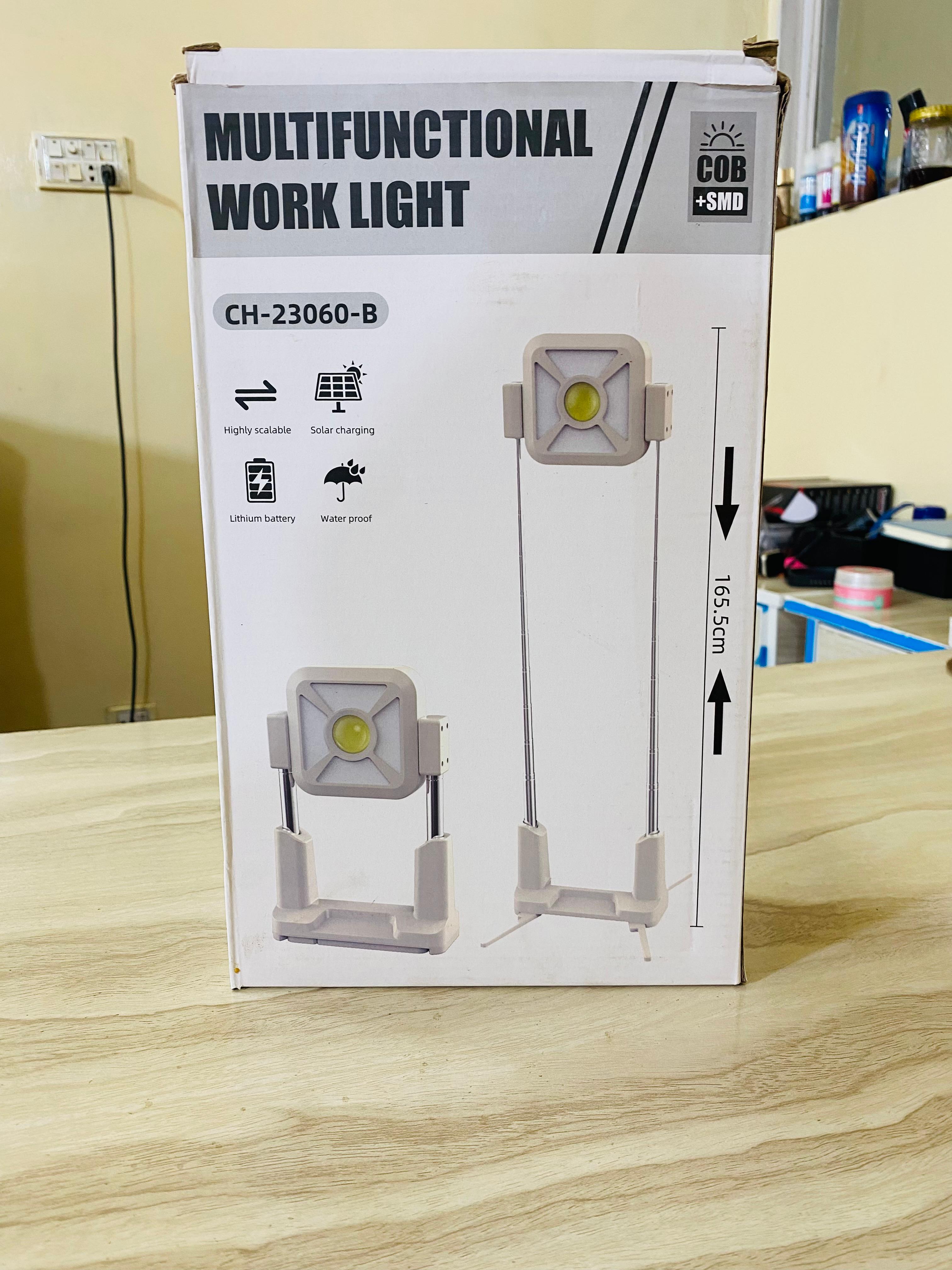 Multi Functional Work Light. Work ,Rechargeable Work Light for Outdoor Camping CH-23060-B