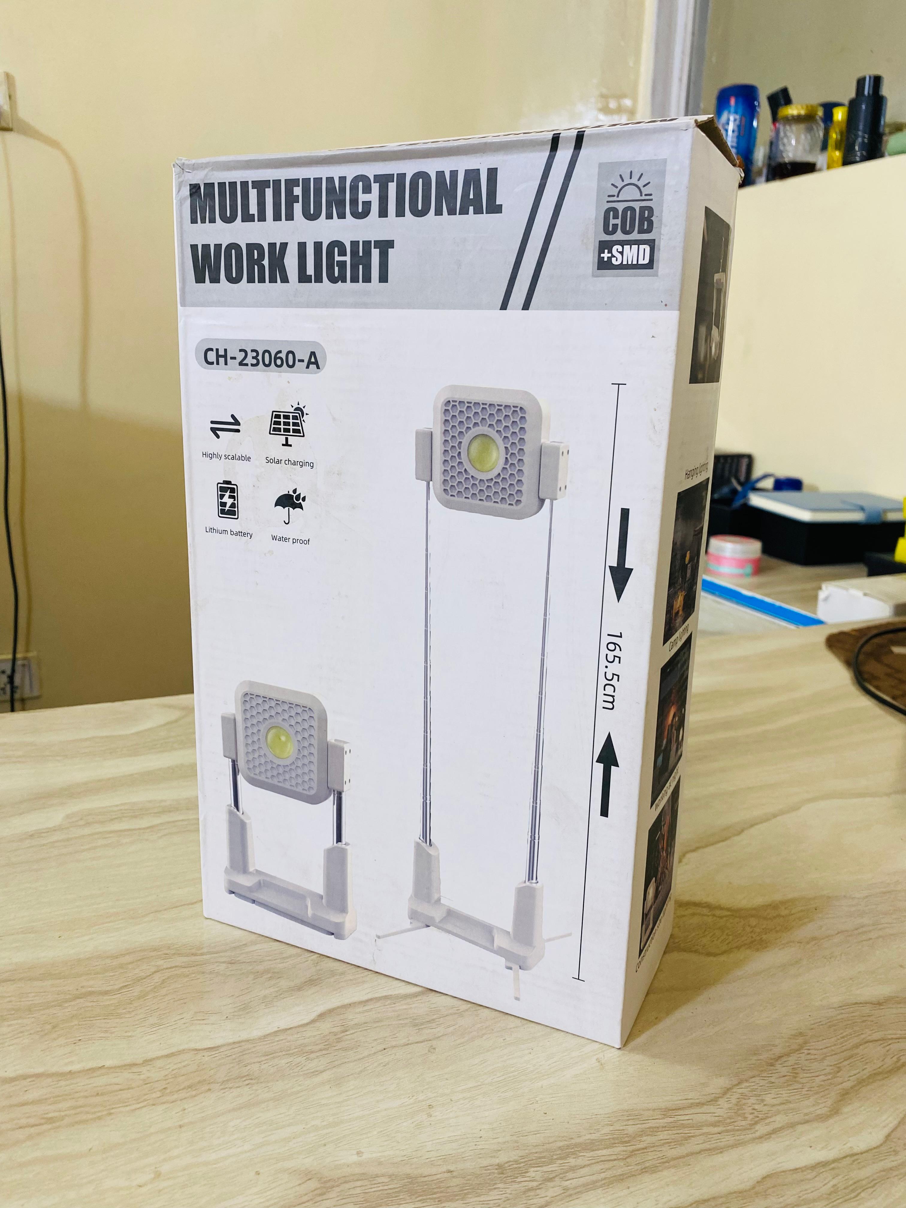 Multi Functional Work Light. Work ,Rechargeable Work Light for Outdoor Camping CH-23060-B