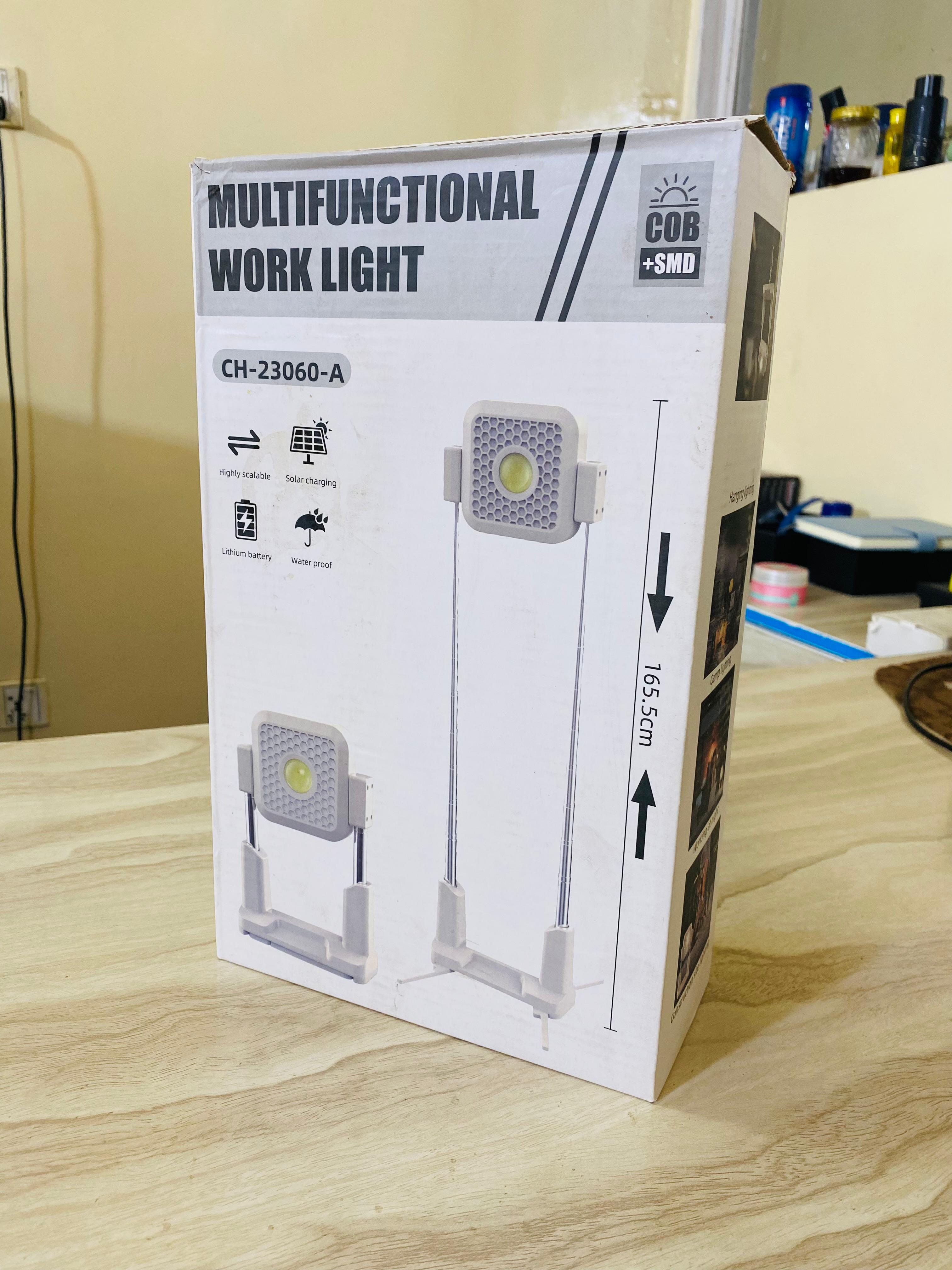 Multi Functional Work Light. Work ,Rechargeable Work Light for Outdoor Camping CH-23060-B