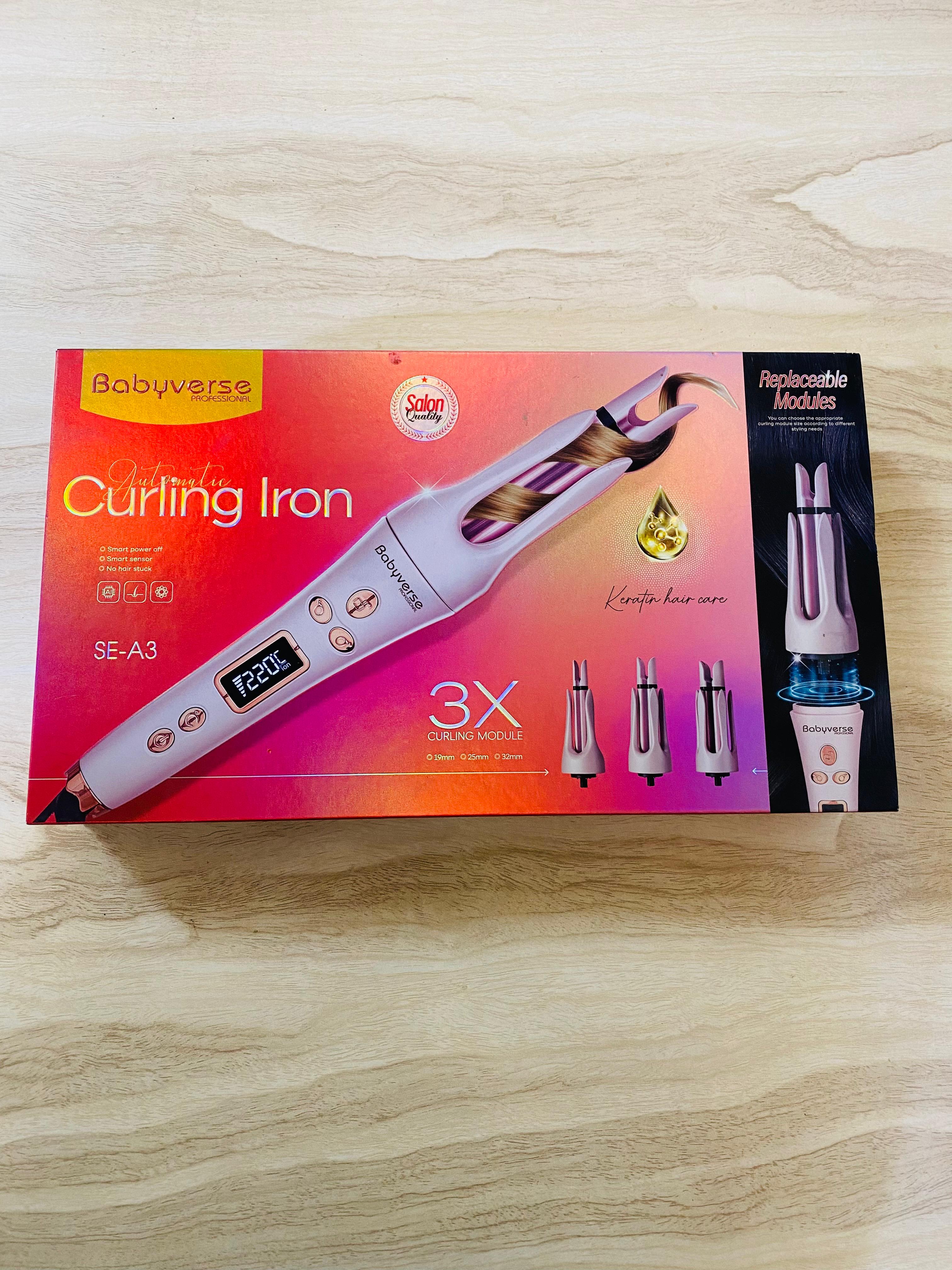 Babyverse 3X Curling Iron SE-A3