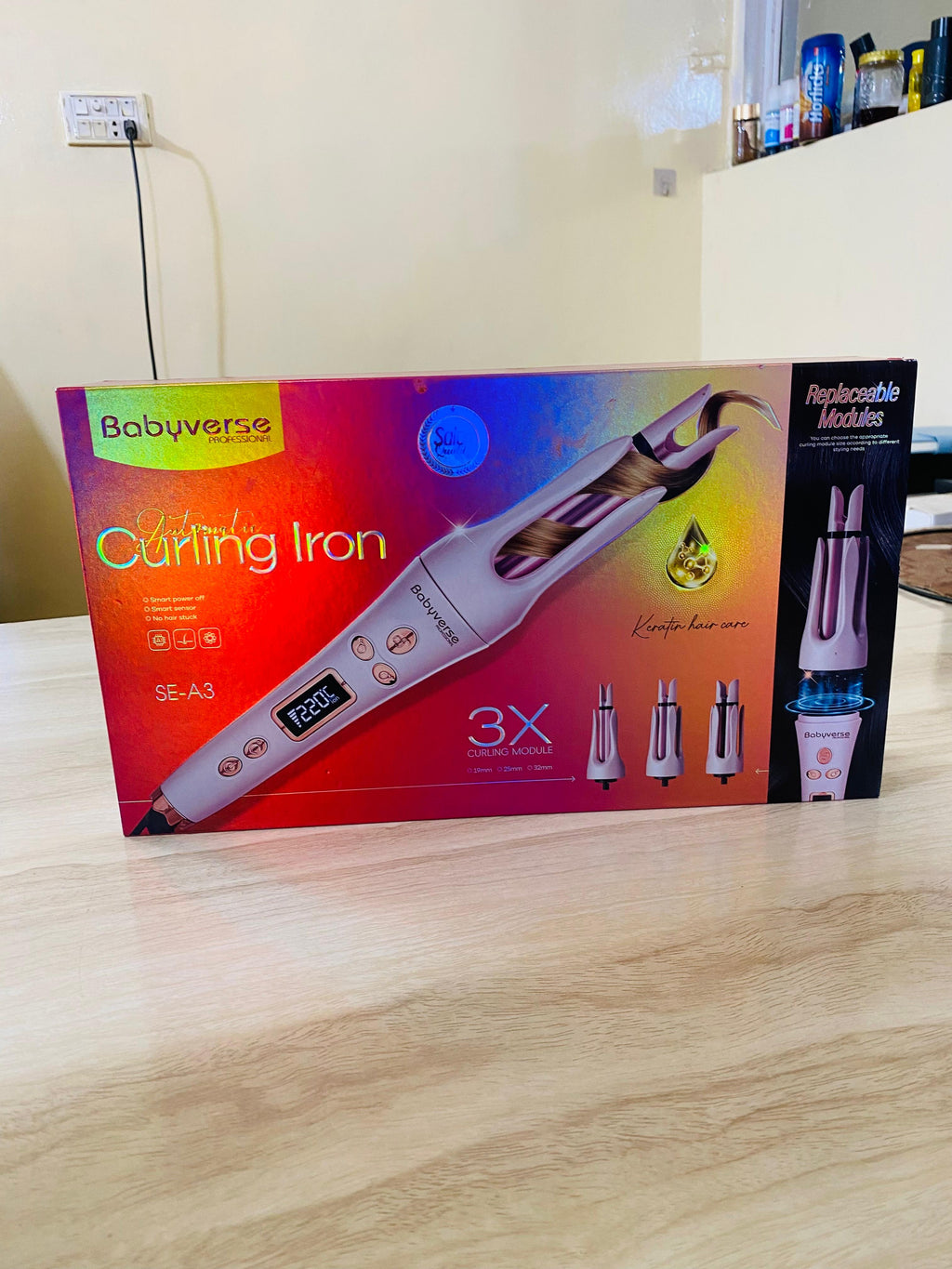 Babyverse 3X Curling Iron SE-A3