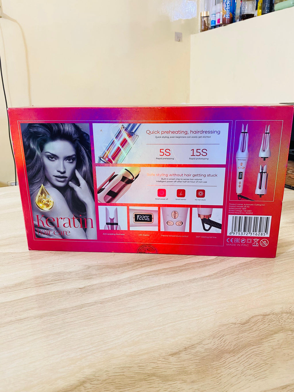 Babyverse 3X Curling Iron SE-A3