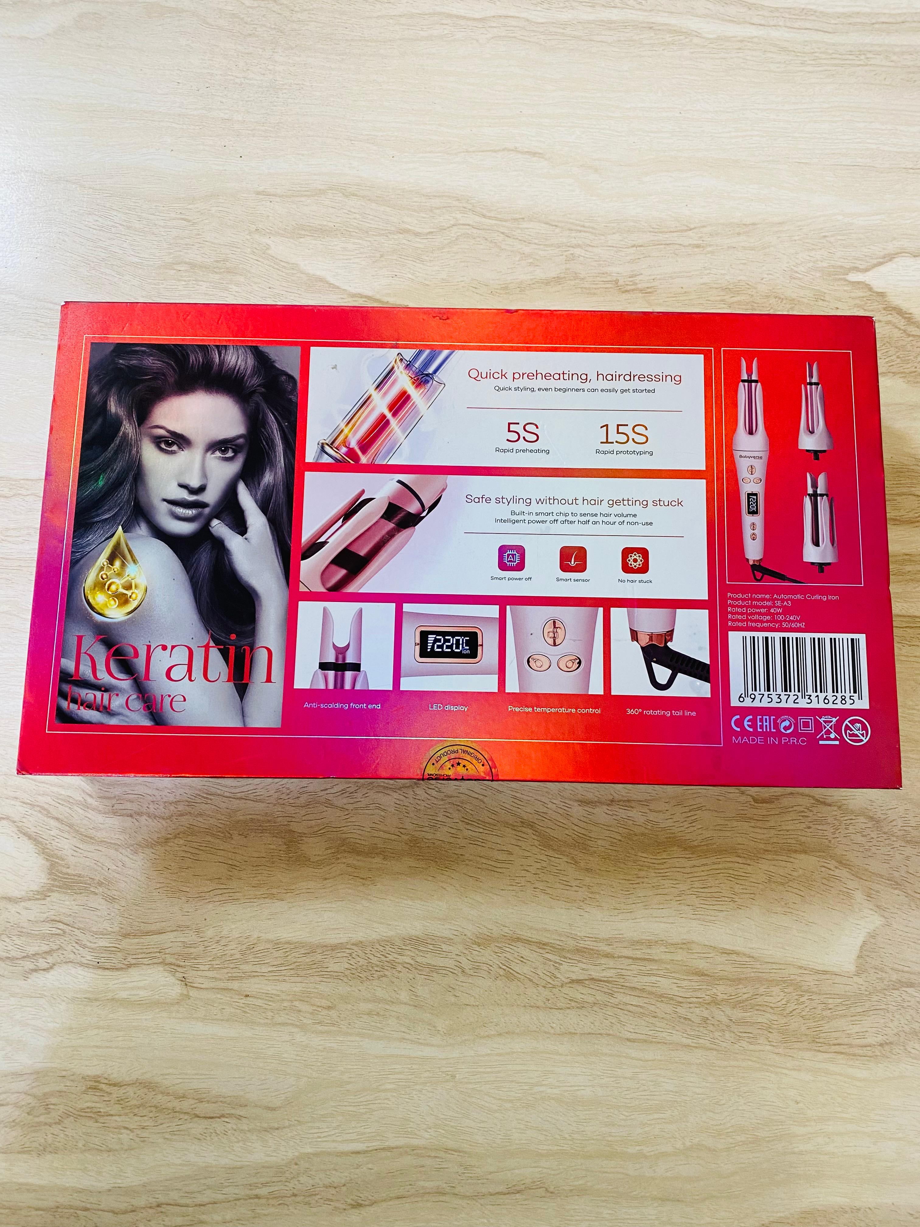 Babyverse 3X Curling Iron SE-A3