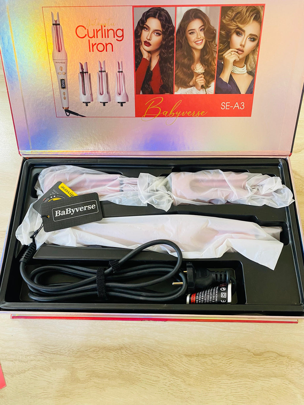 Babyverse 3X Curling Iron SE-A3
