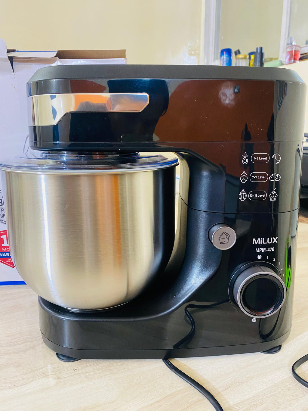 MILUX Dough Maker | Stand Mixer MPM-470
