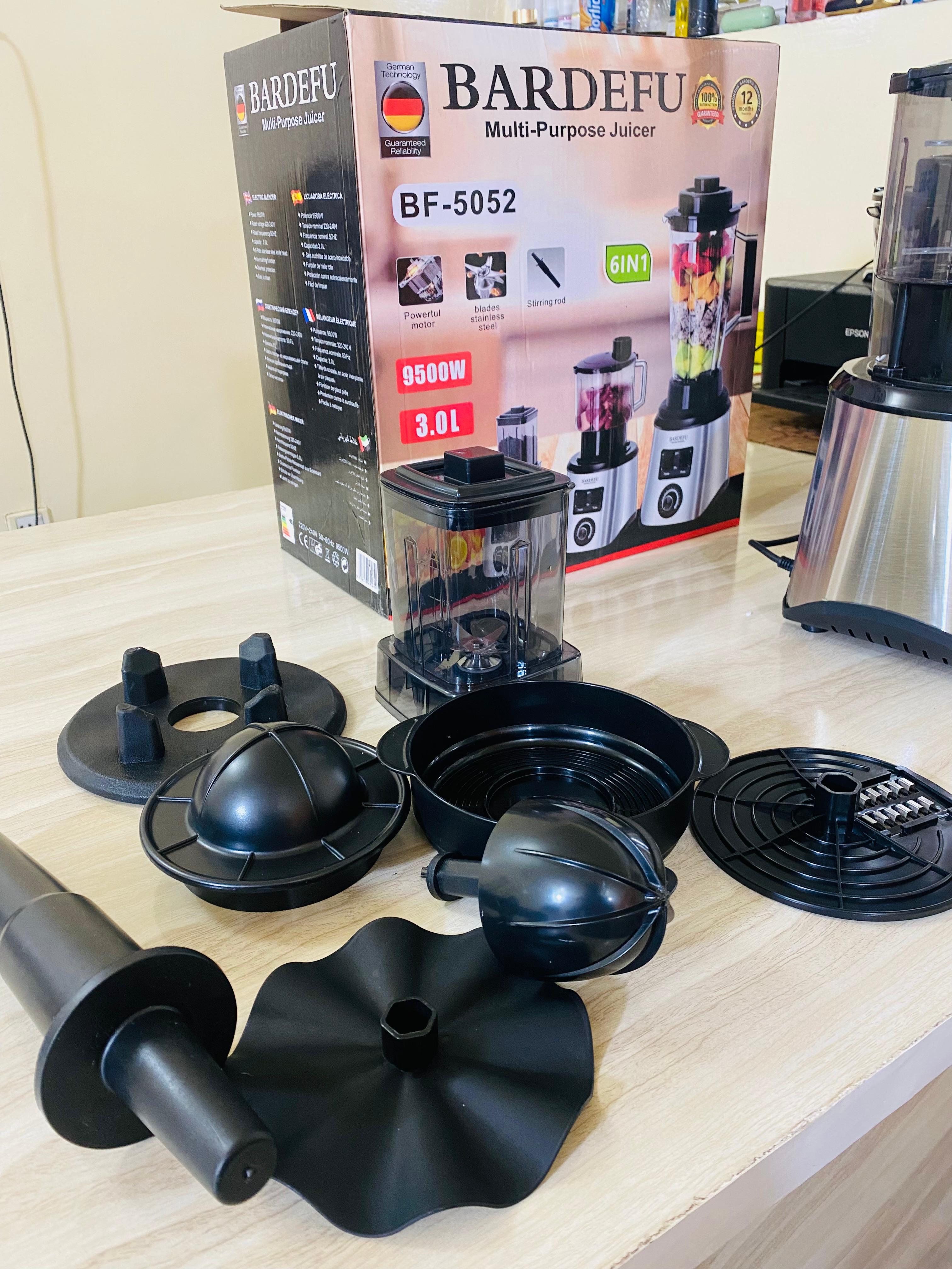 BARDEFU 6-in-1┃2.5L Multipurpose Blender