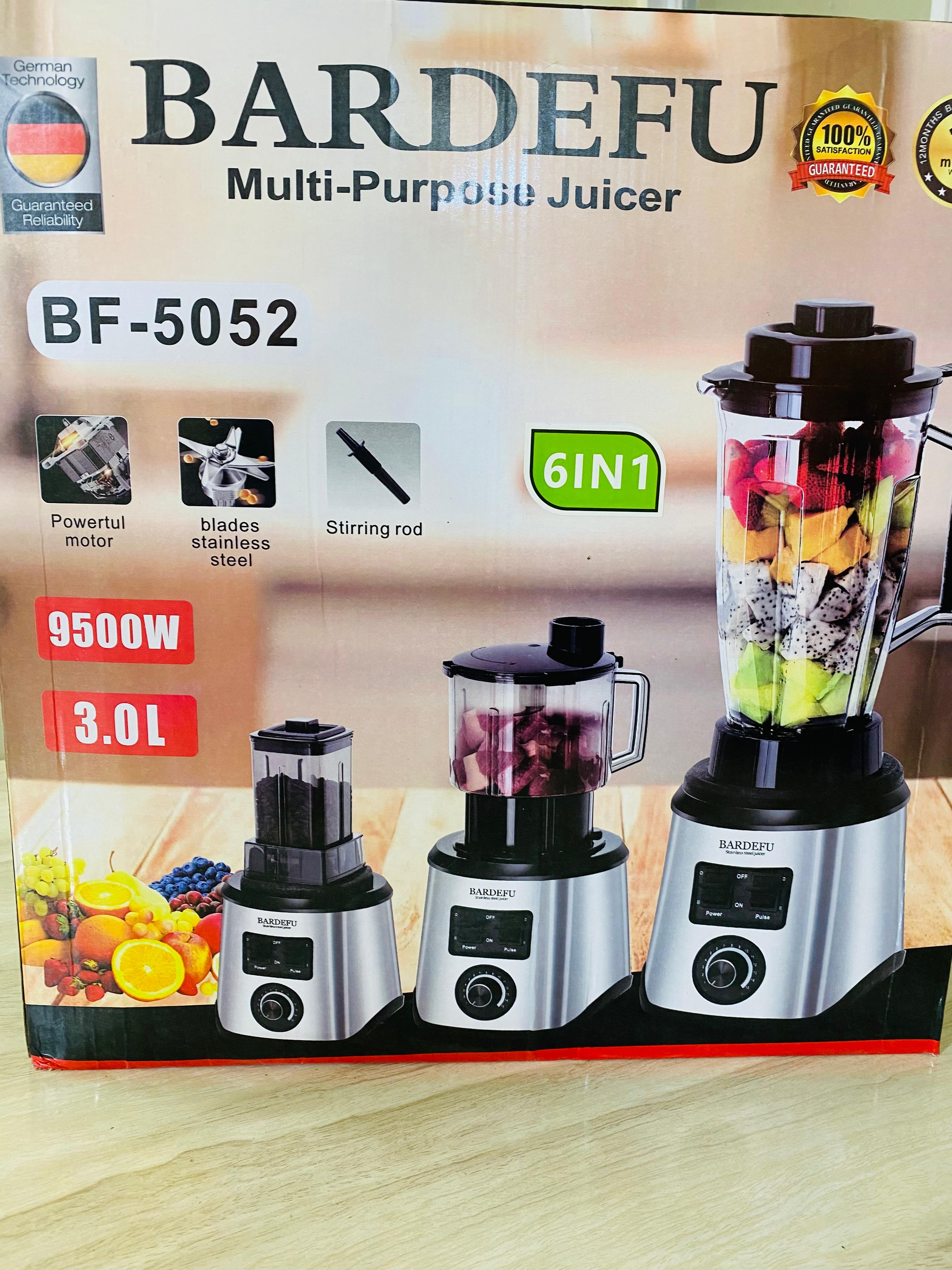 BARDEFU 6-in-1┃2.5L Multipurpose Blender
