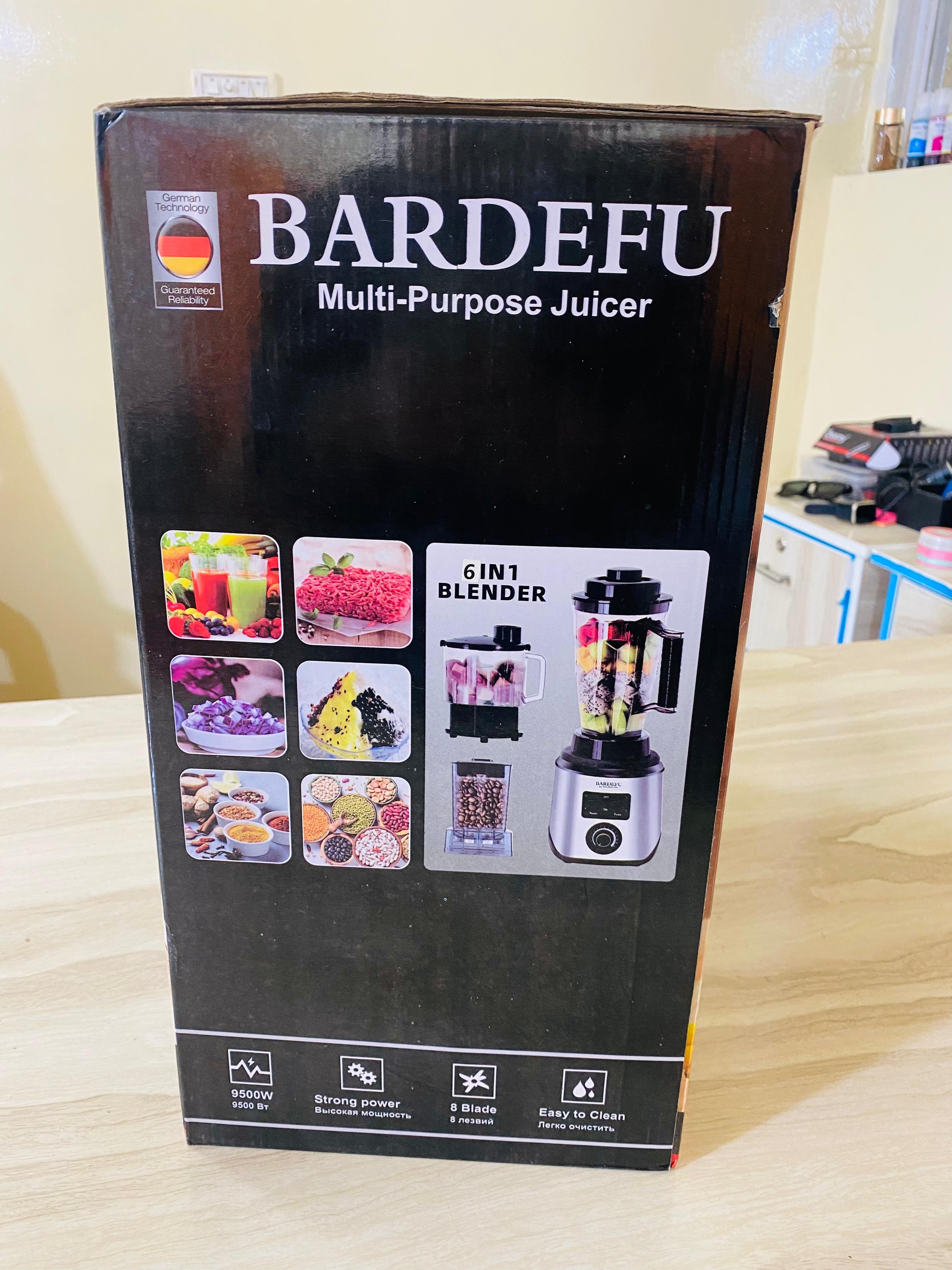 BARDEFU 6-in-1┃2.5L Multipurpose Blender