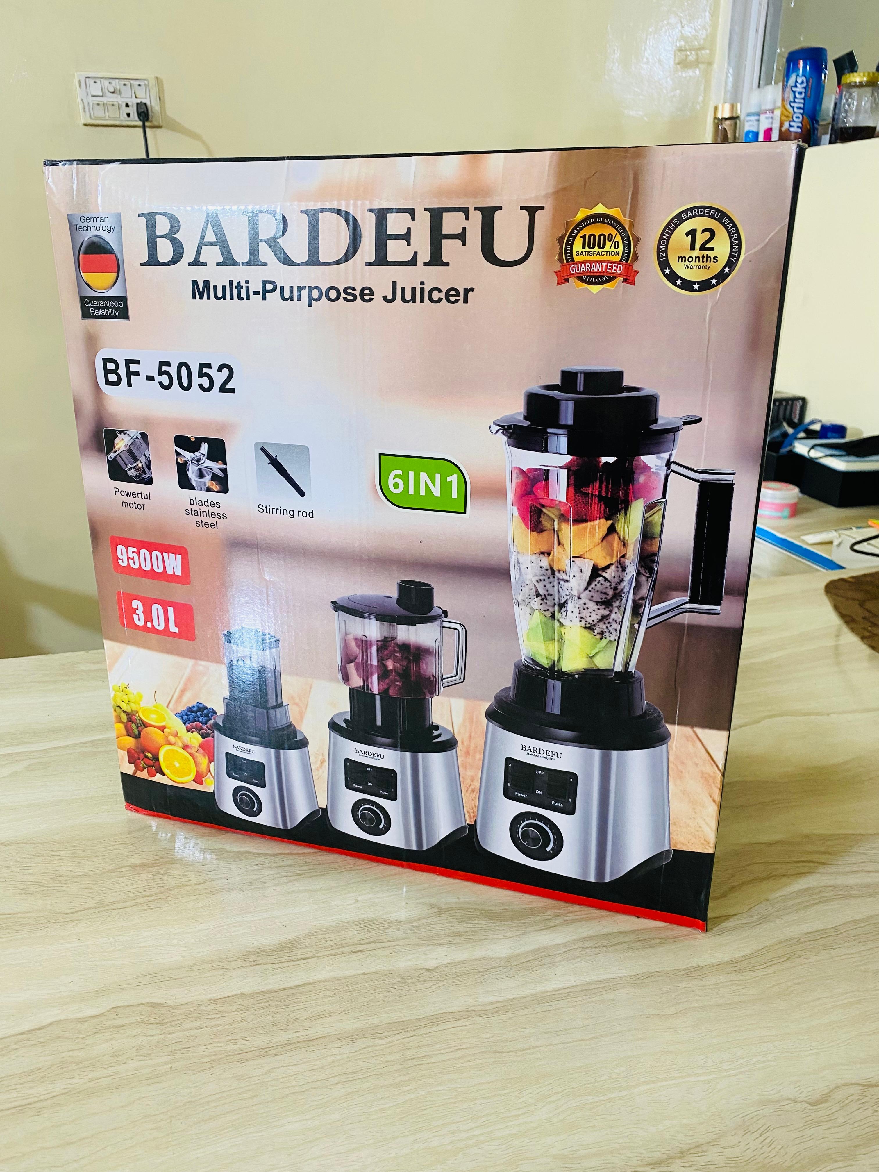 BARDEFU 6-in-1┃2.5L Multipurpose Blender