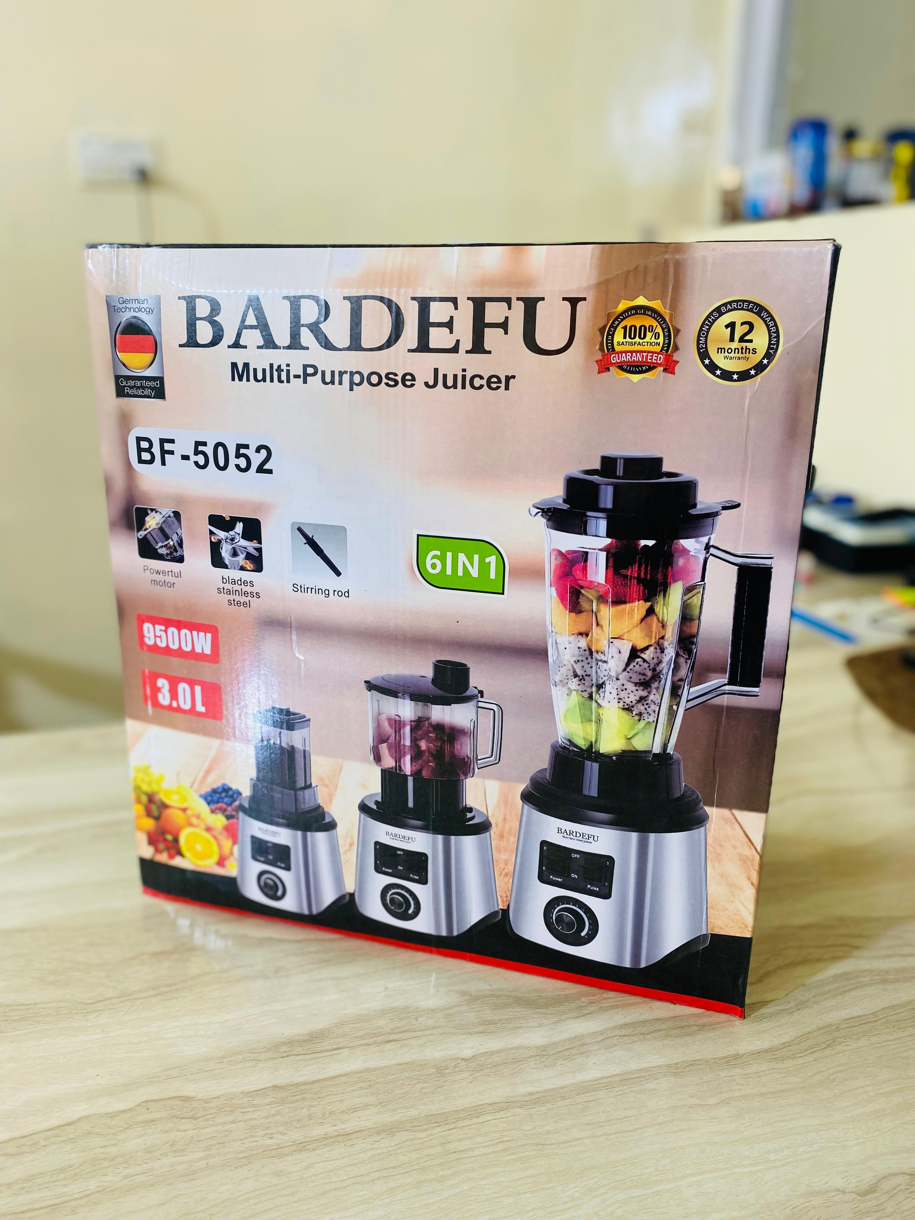 BARDEFU 6-in-1┃2.5L Multipurpose Blender