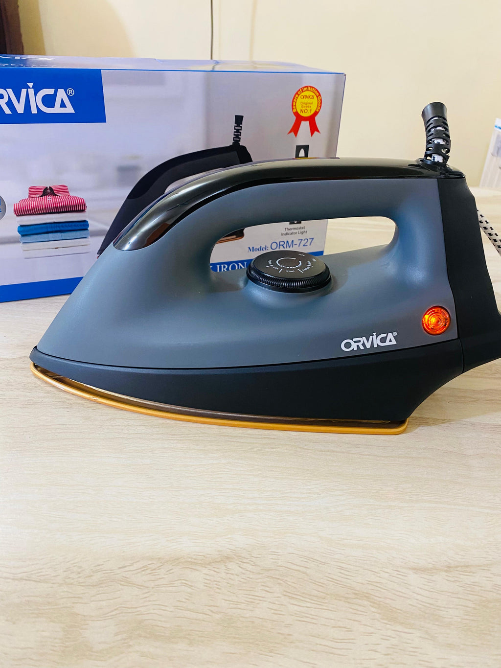 ORVICA Automatic Dry Iron, Orvica Non-Stick Dry Iron