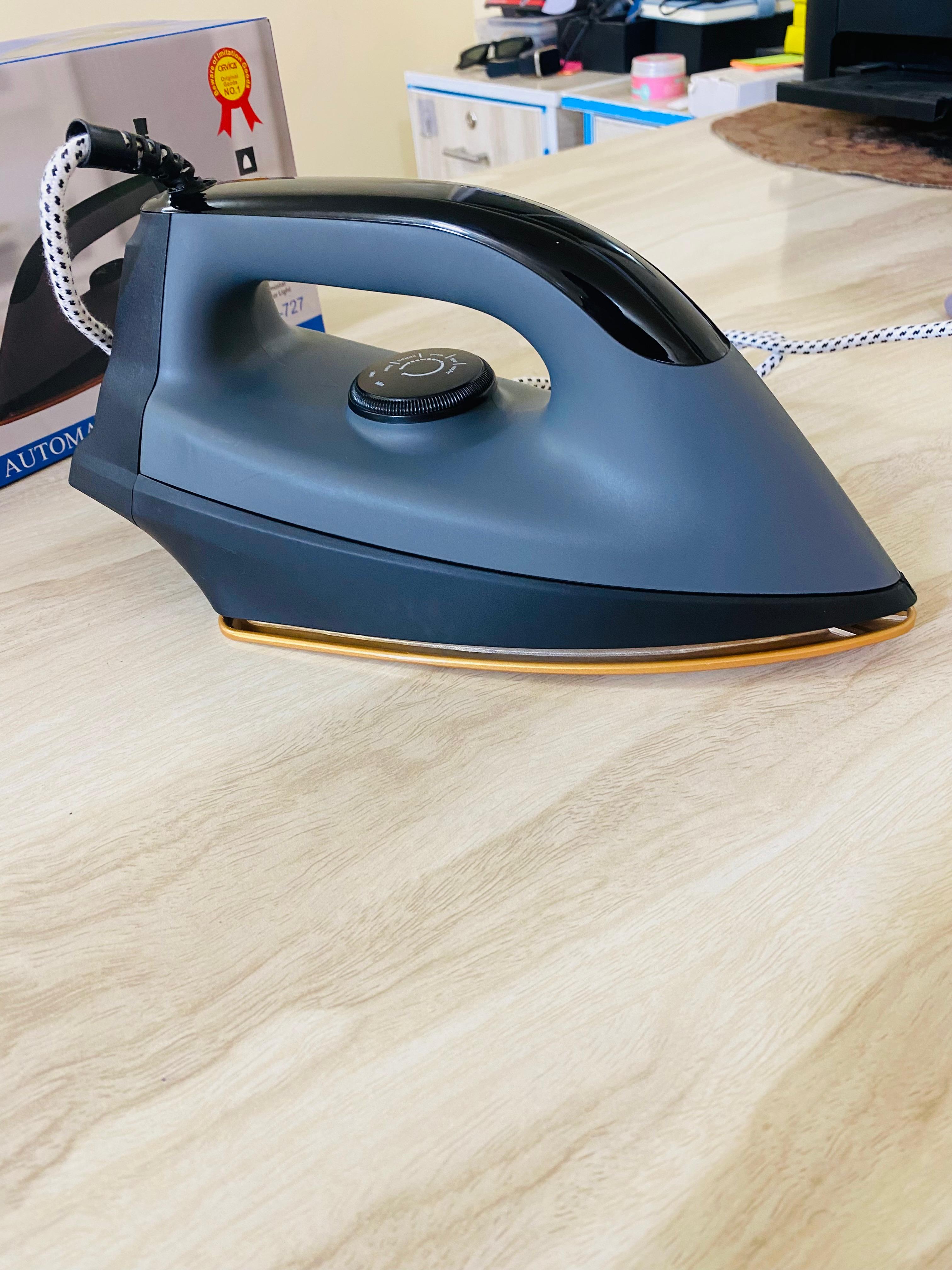 ORVICA Automatic Dry Iron, Orvica Non-Stick Dry Iron