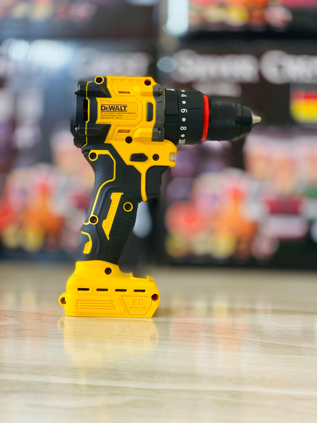 100% Original BRUSHLESS DEWALT 36V XR Drill Machine – Dual Battery & Full Toolkit