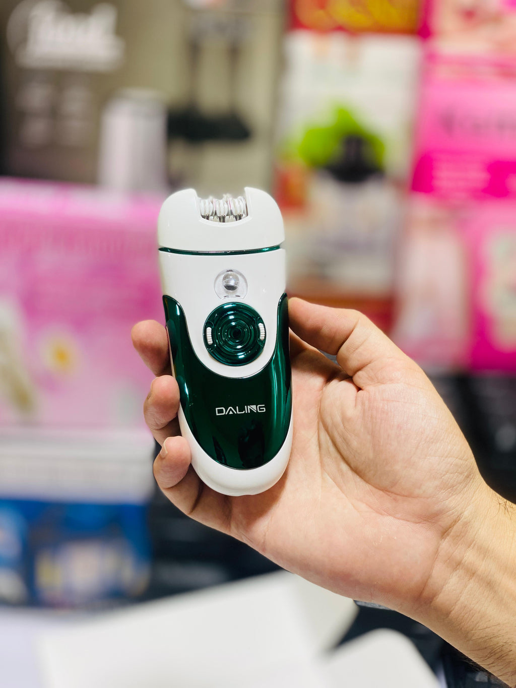 DALING DL-6018 high quality 4 in 1 lady epilator lady shaver and trimmer lady shaver beauty kit