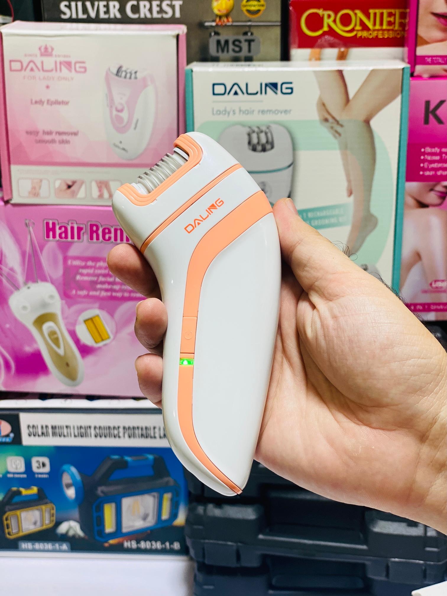 DALING DL-6015 Women hair removal Epilator Shaver rechargeable epilator hair remover machine