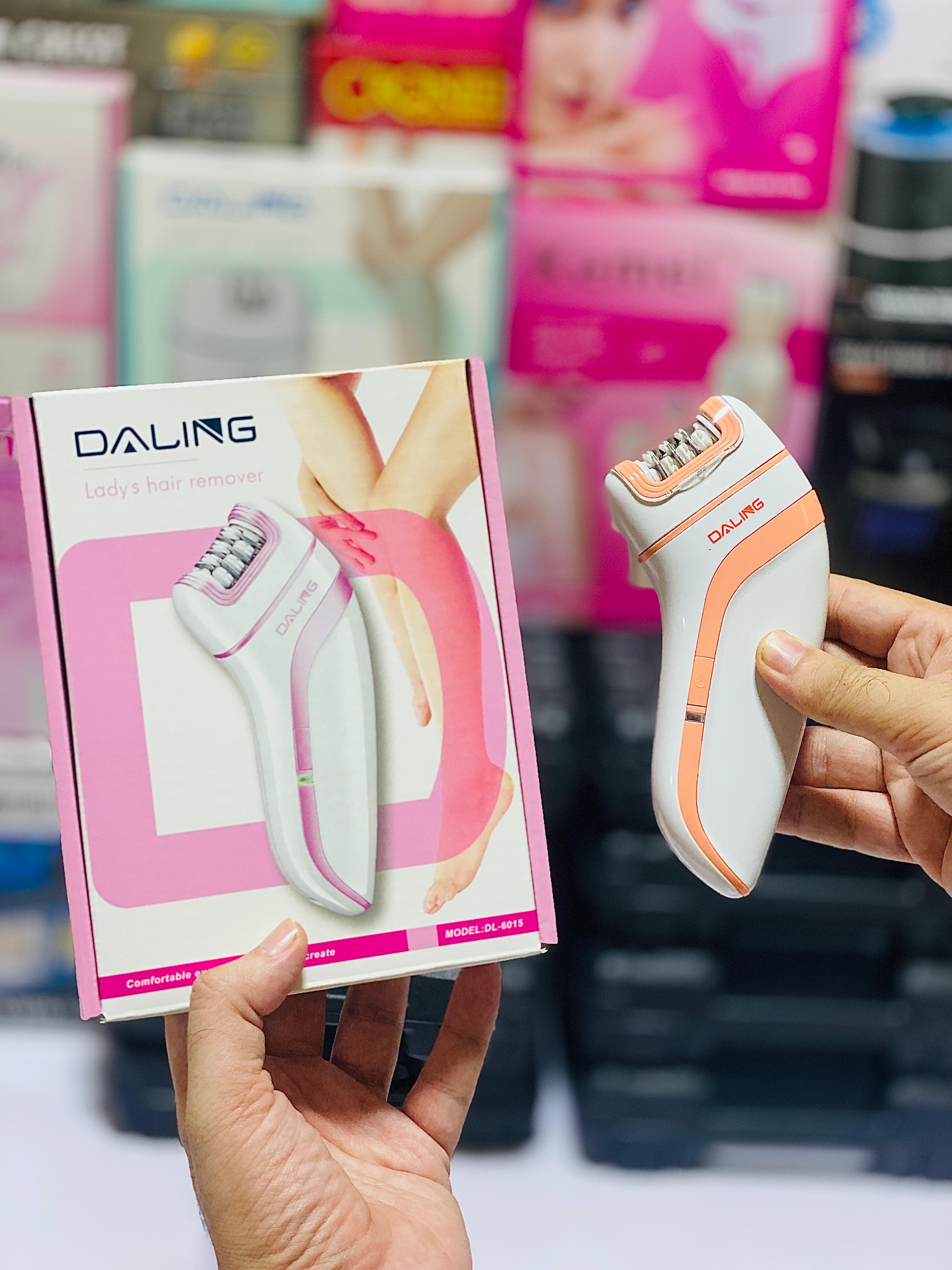 DALING DL-6015 Women hair removal Epilator Shaver rechargeable epilator hair remover machine