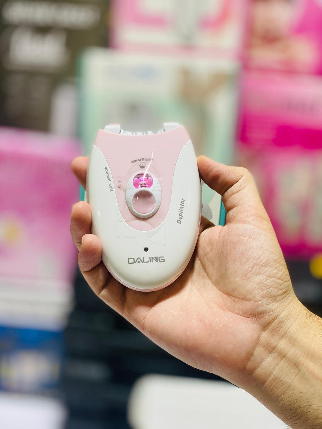 Daling DL-6032 Cordless ladies Epilator with 2SPEEDS Adjustment