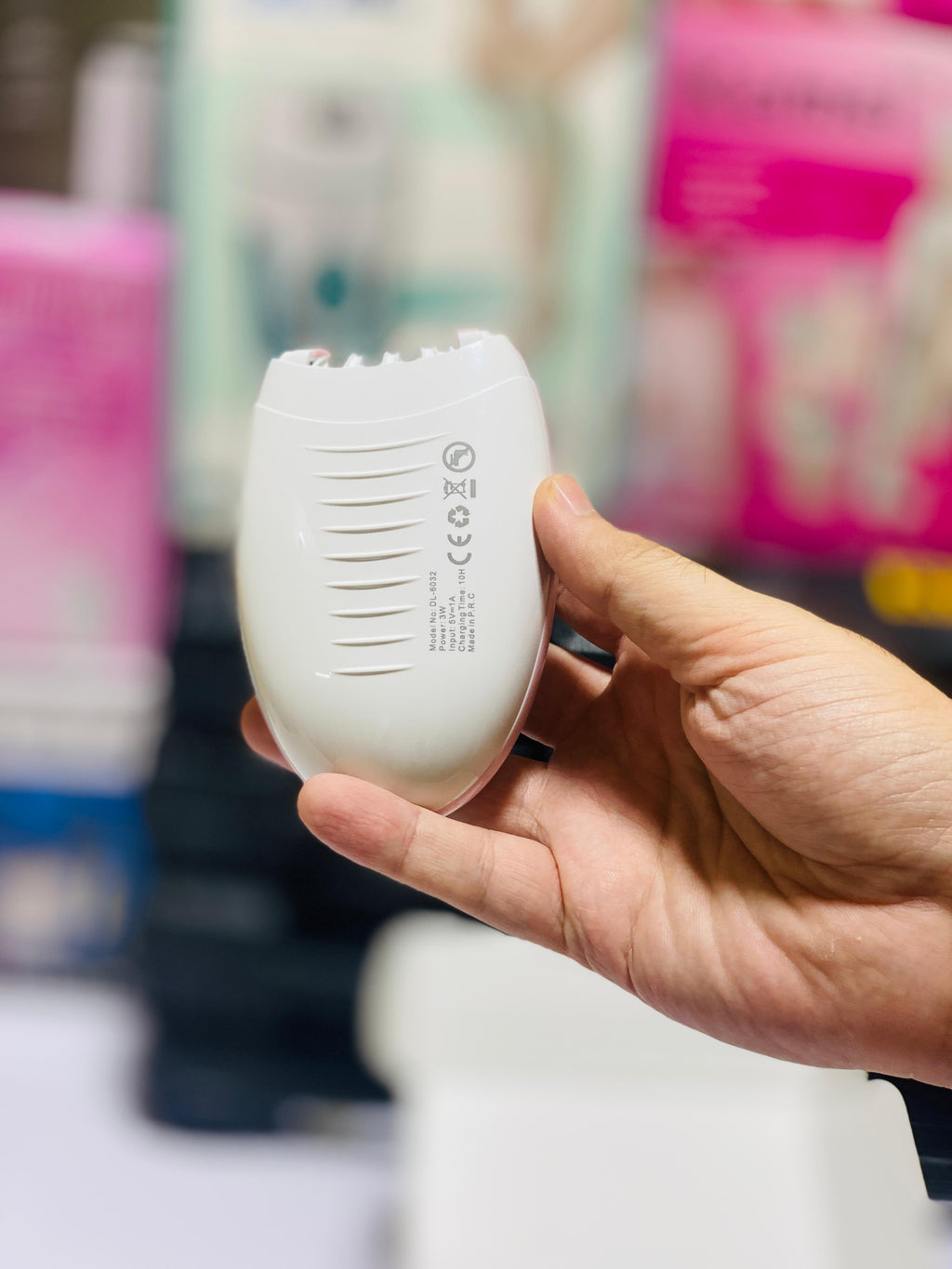 Daling DL-6032 Cordless ladies Epilator with 2SPEEDS Adjustment