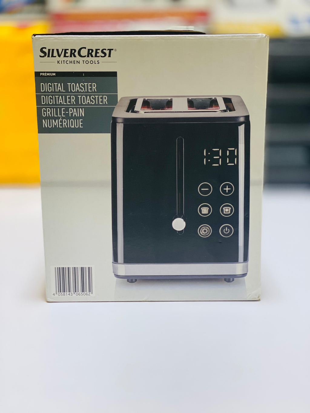 Silvercrest Digital Toaster And Sandwich Maker 900W