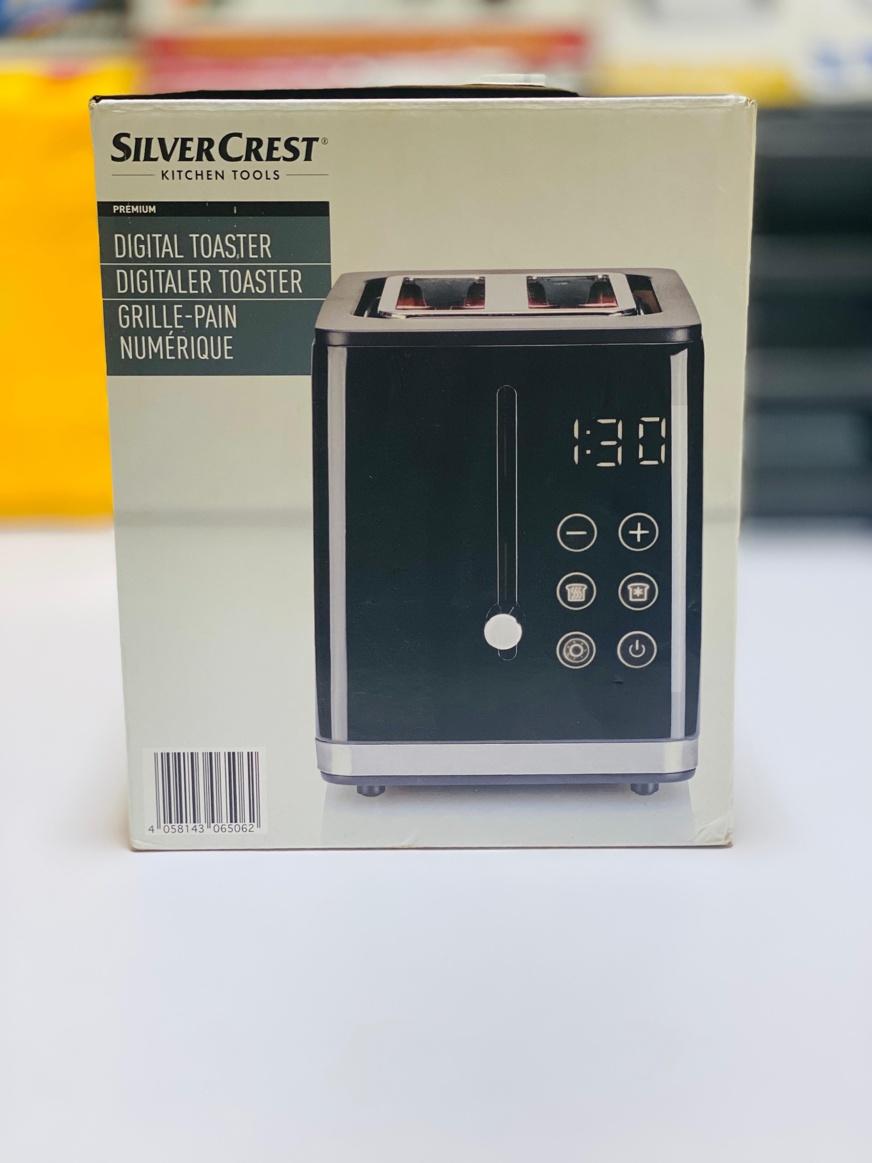 Silvercrest Digital Toaster And Sandwich Maker 900W