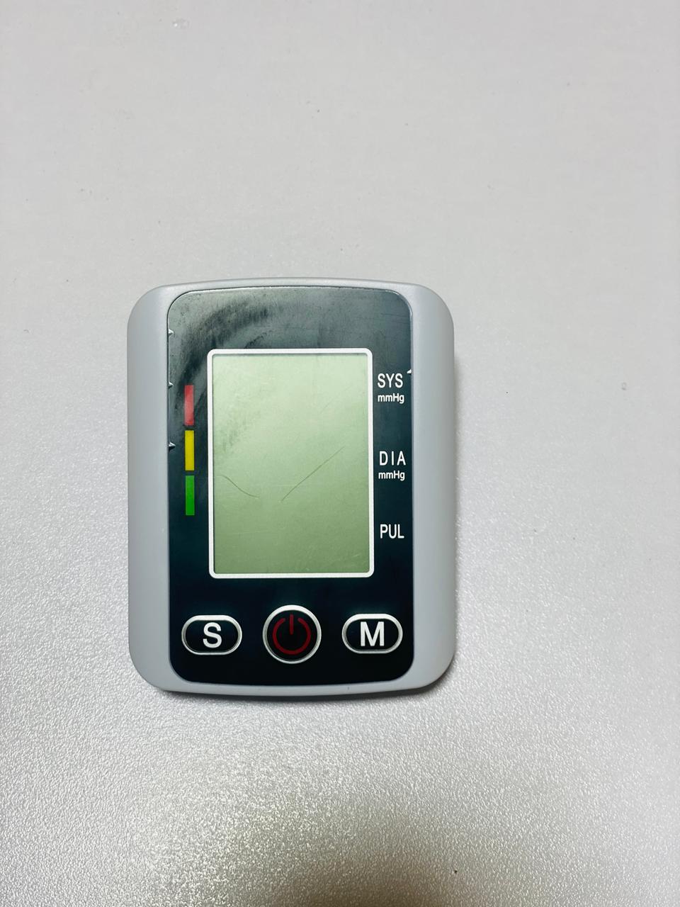 Electronic Blood Pressure Monitor 6V-DC Black color