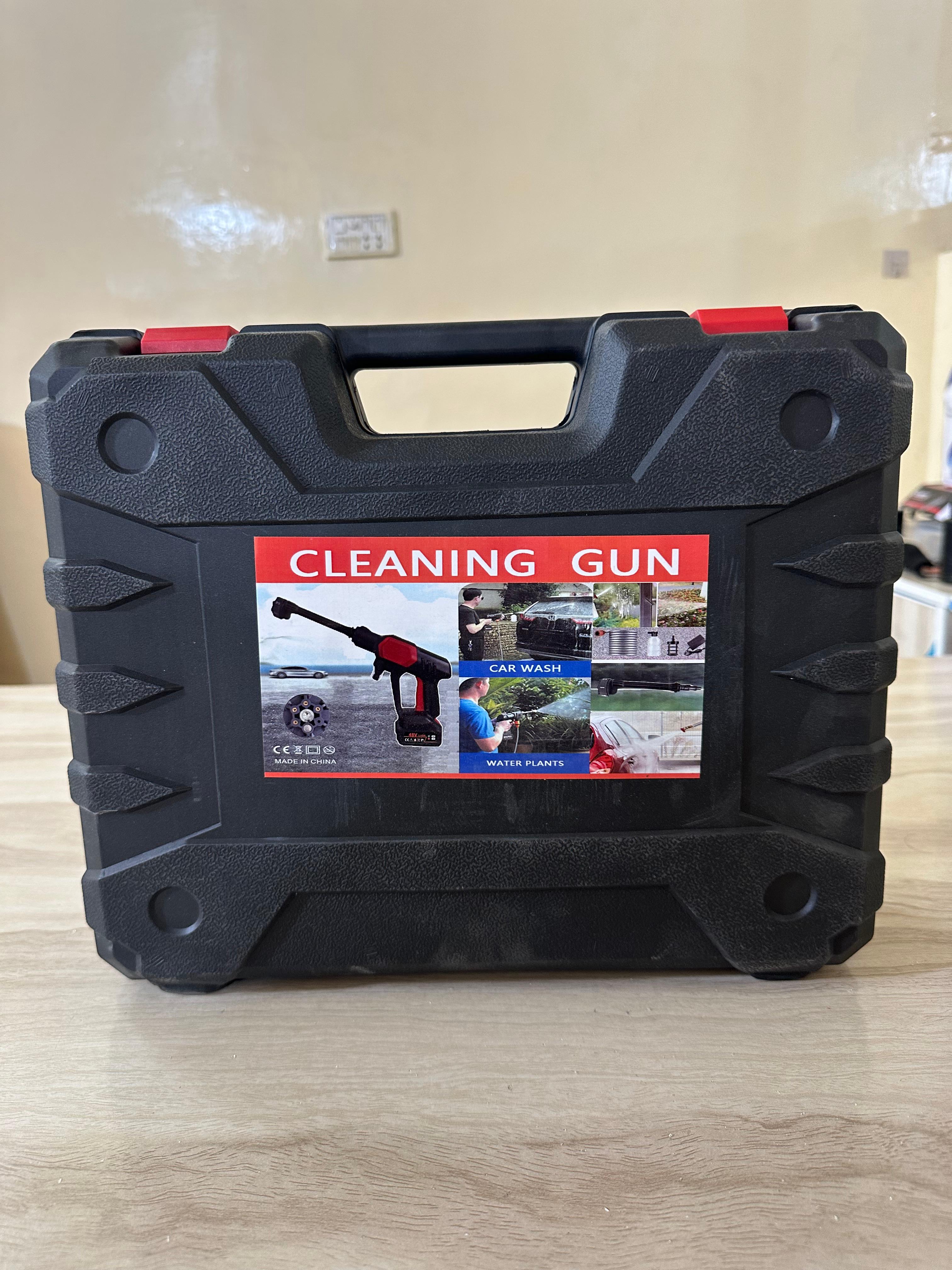 Rechargeable pressure washer 48v 2 batteries
