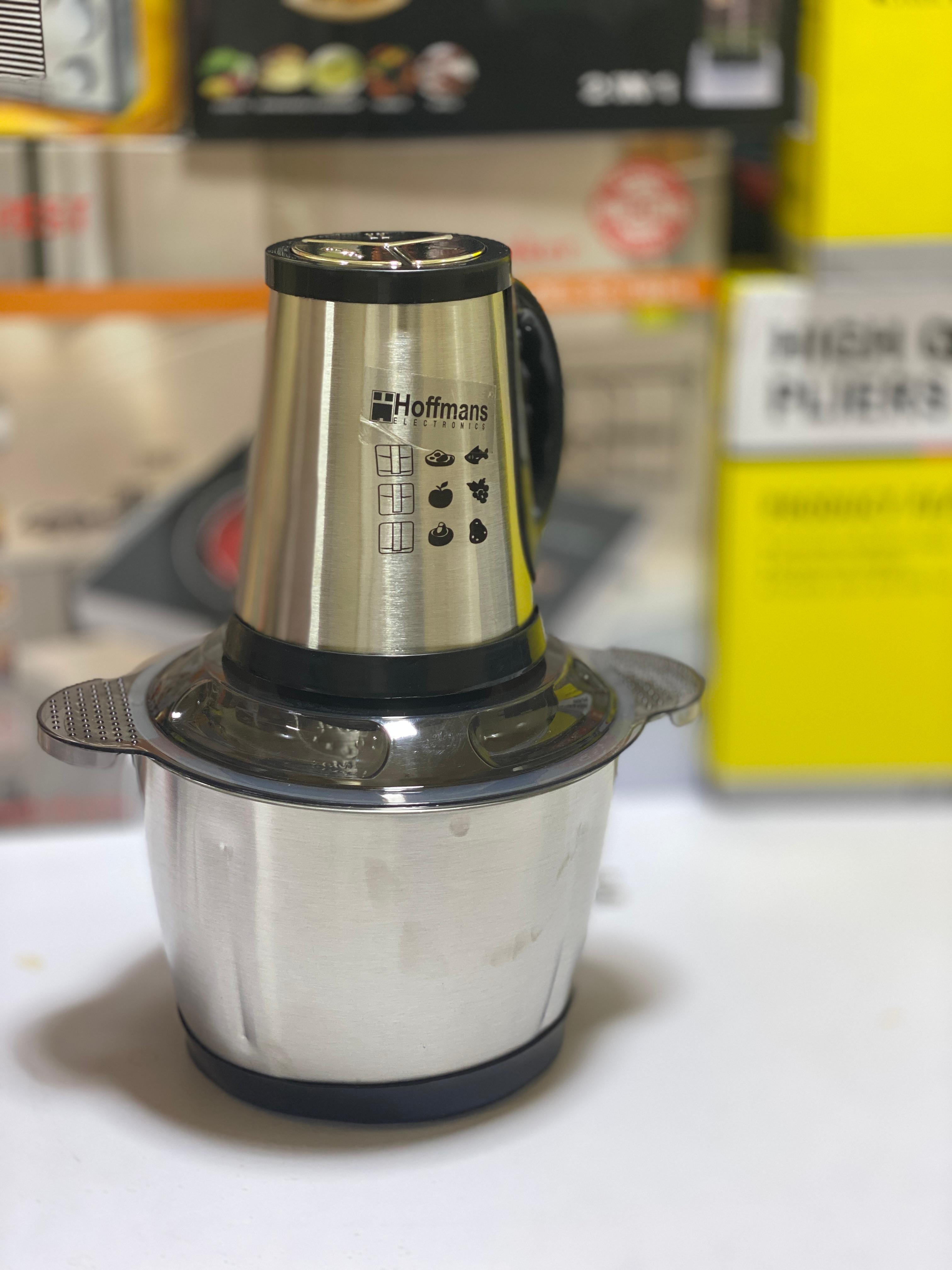 Hoffmans 3 litre Meat Chopper - SUS 304 Graded Steel - 1 year warranty