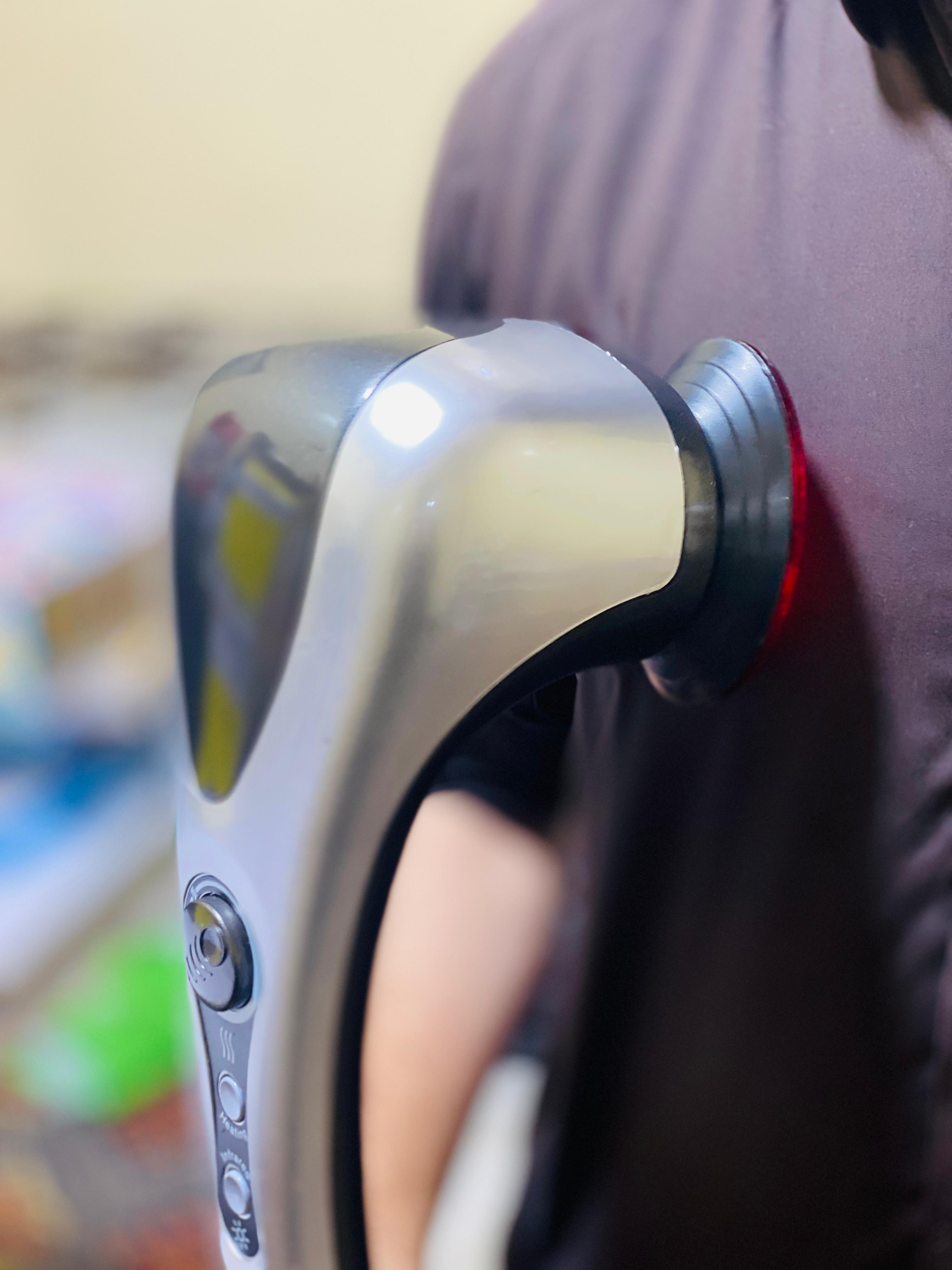 Double Head Heating Massager - Adjustable Heat | Vibration