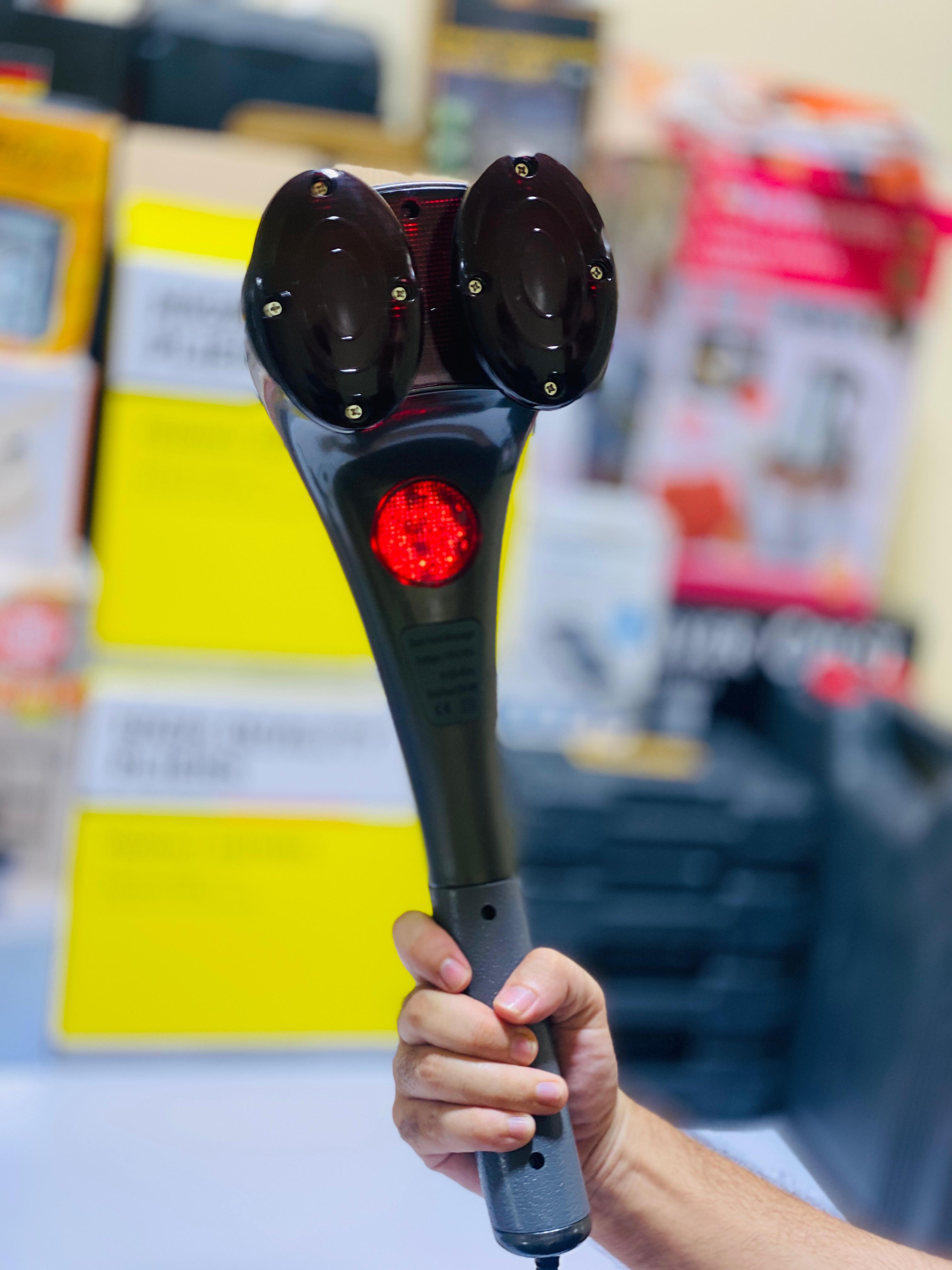 Double Head Heating Massager - Adjustable Heat | Vibration