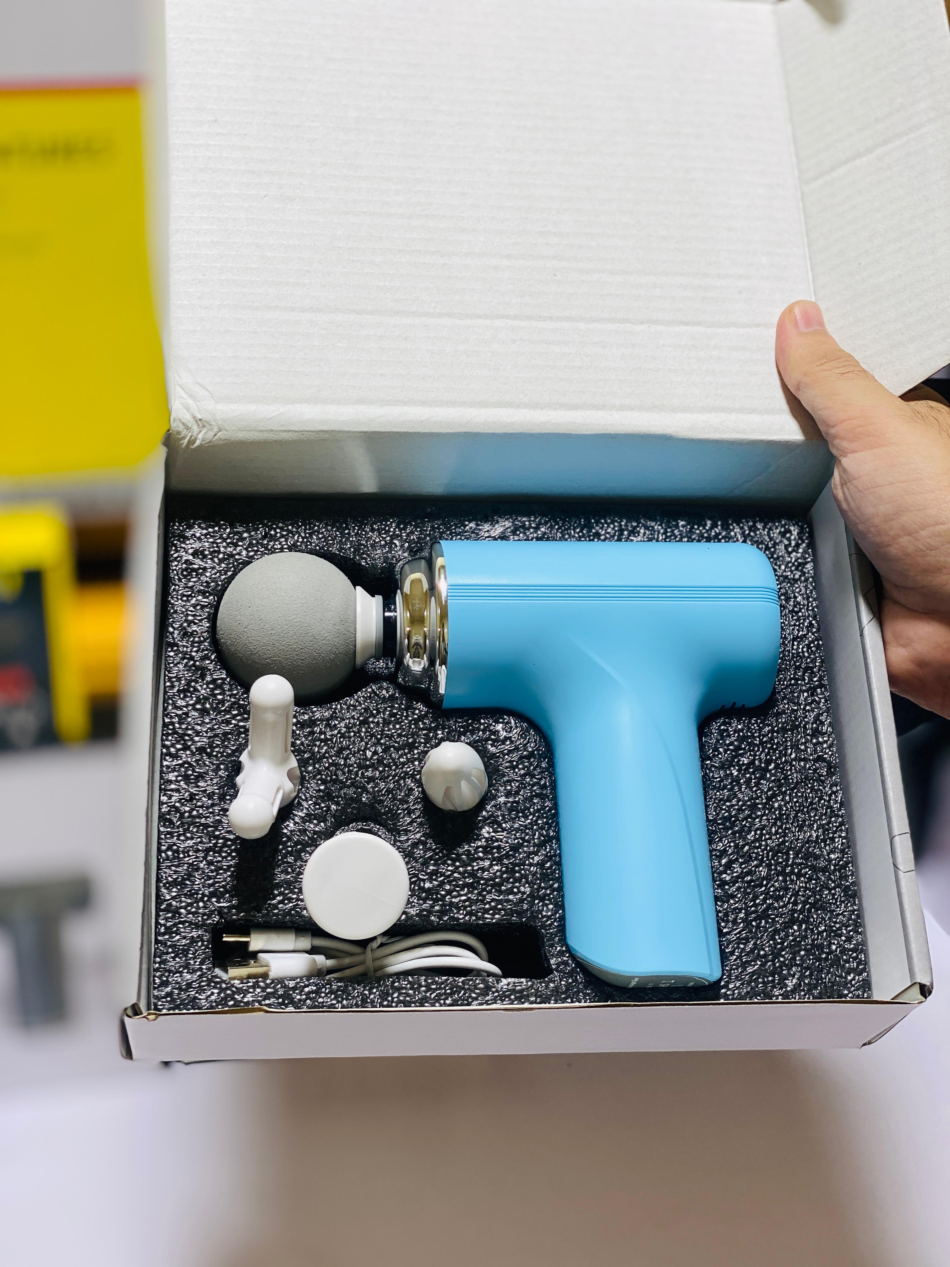 Gun Type Body Massager - Type C Rechargeable - Export Quality