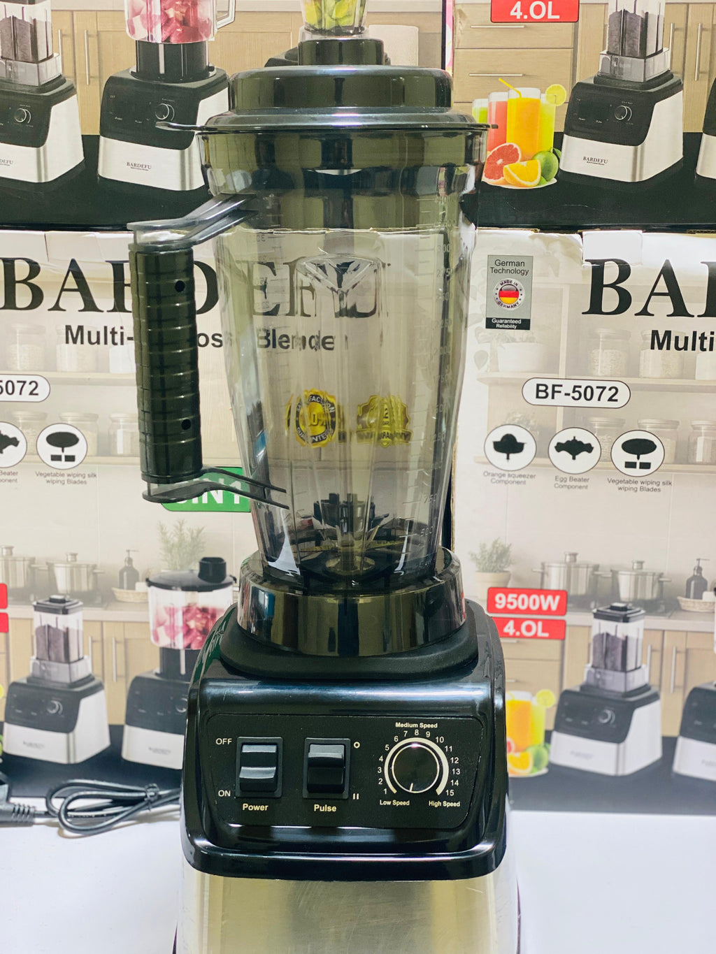 Bardefu 6 in 1 Juicer | Blender | orange presser | chopper | Grinder