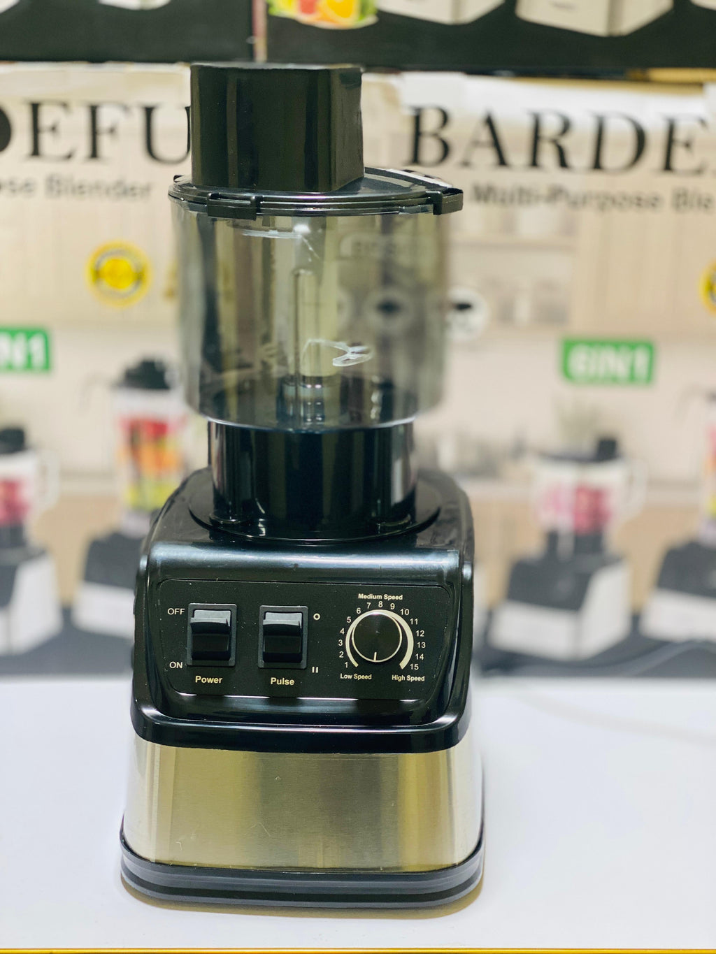 Bardefu 6 in 1 Juicer | Blender | orange presser | chopper | Grinder