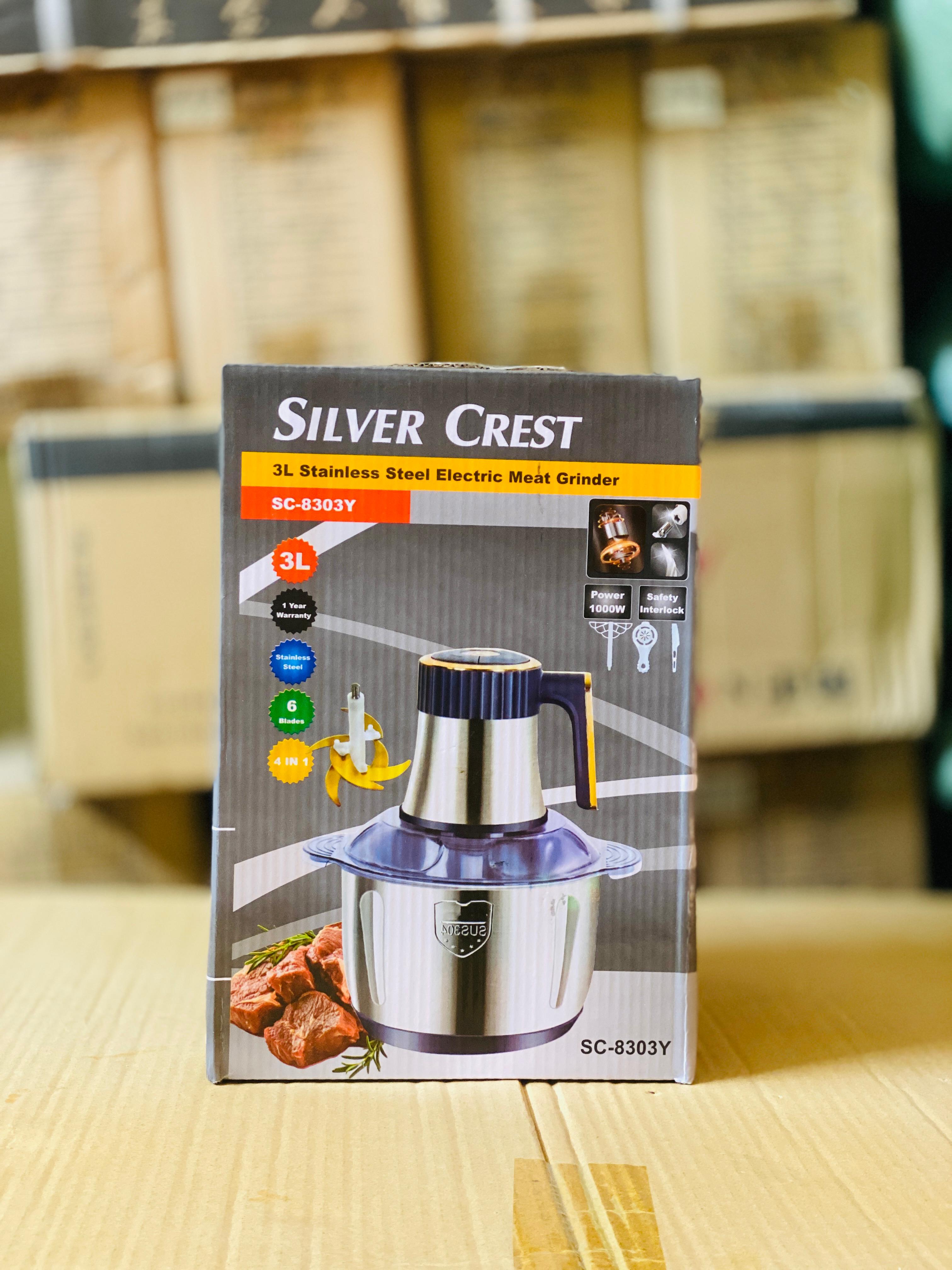 Silver Crest 4 in 1 - 3 litre Chopper | Lassi Maker | Egg separater | Dough Mixer