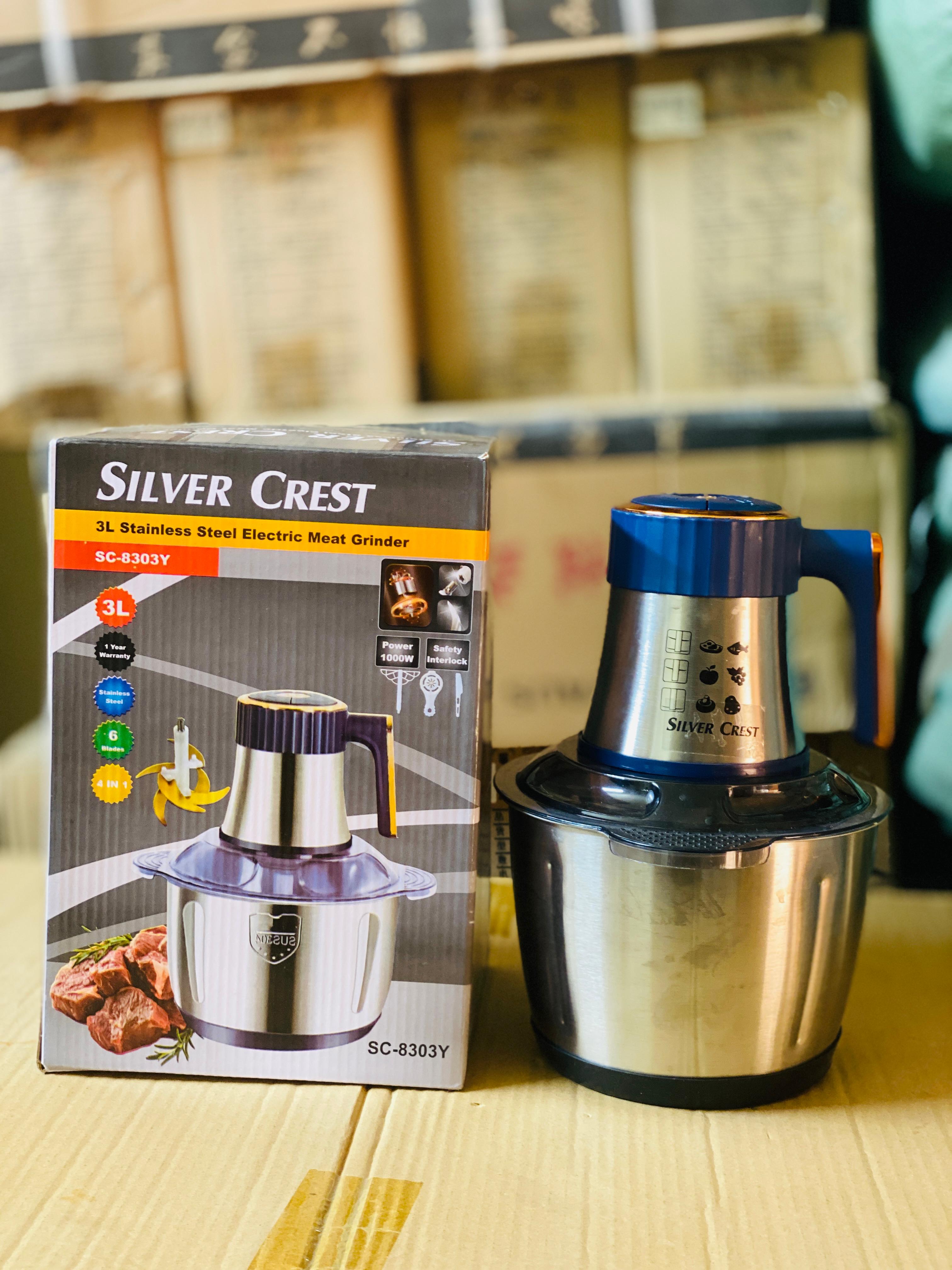 Silver Crest 4 in 1 - 3 litre Chopper | Lassi Maker | Egg separater | Dough Mixer