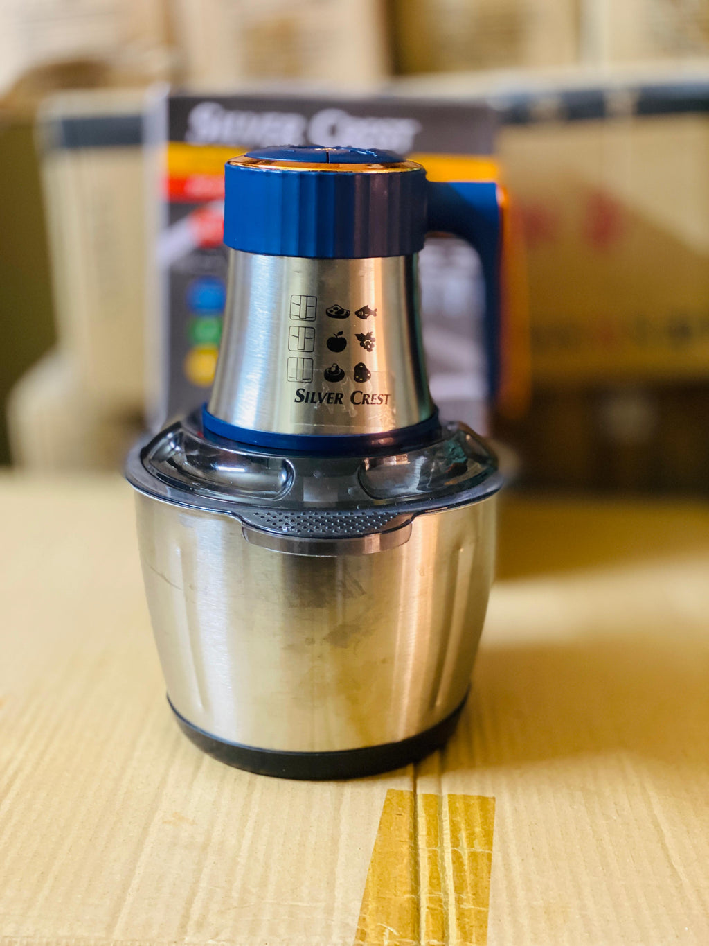Silver Crest 4 in 1 - 3 litre Chopper | Lassi Maker | Egg separater | Dough Mixer