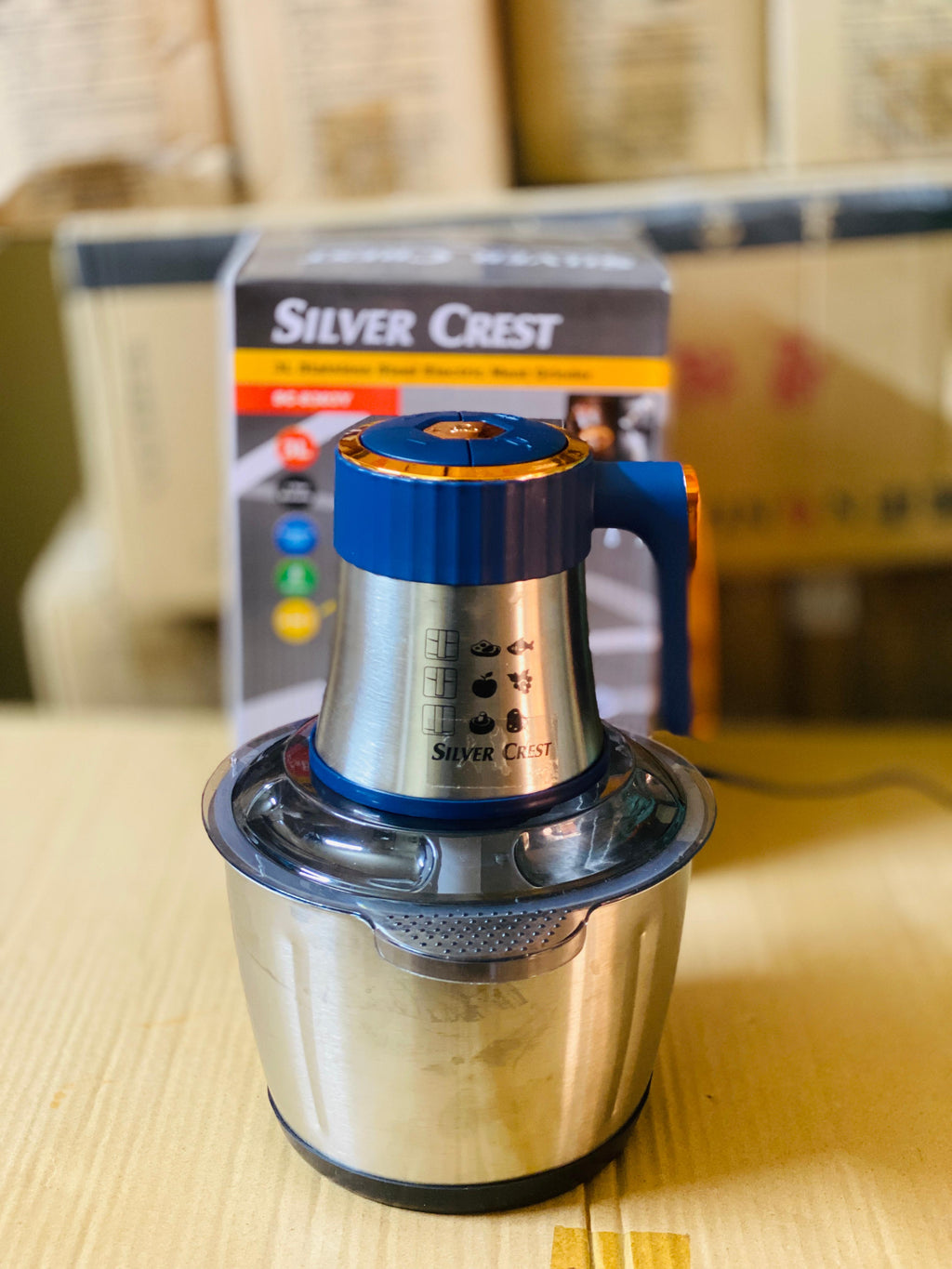Silver Crest 4 in 1 - 3 litre Chopper | Lassi Maker | Egg separater | Dough Mixer