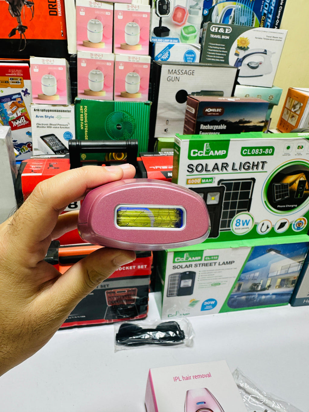 IPL laser hair remover | 5 lacs flashes | Enough for Life time | Safe Rays | Life time no Salon