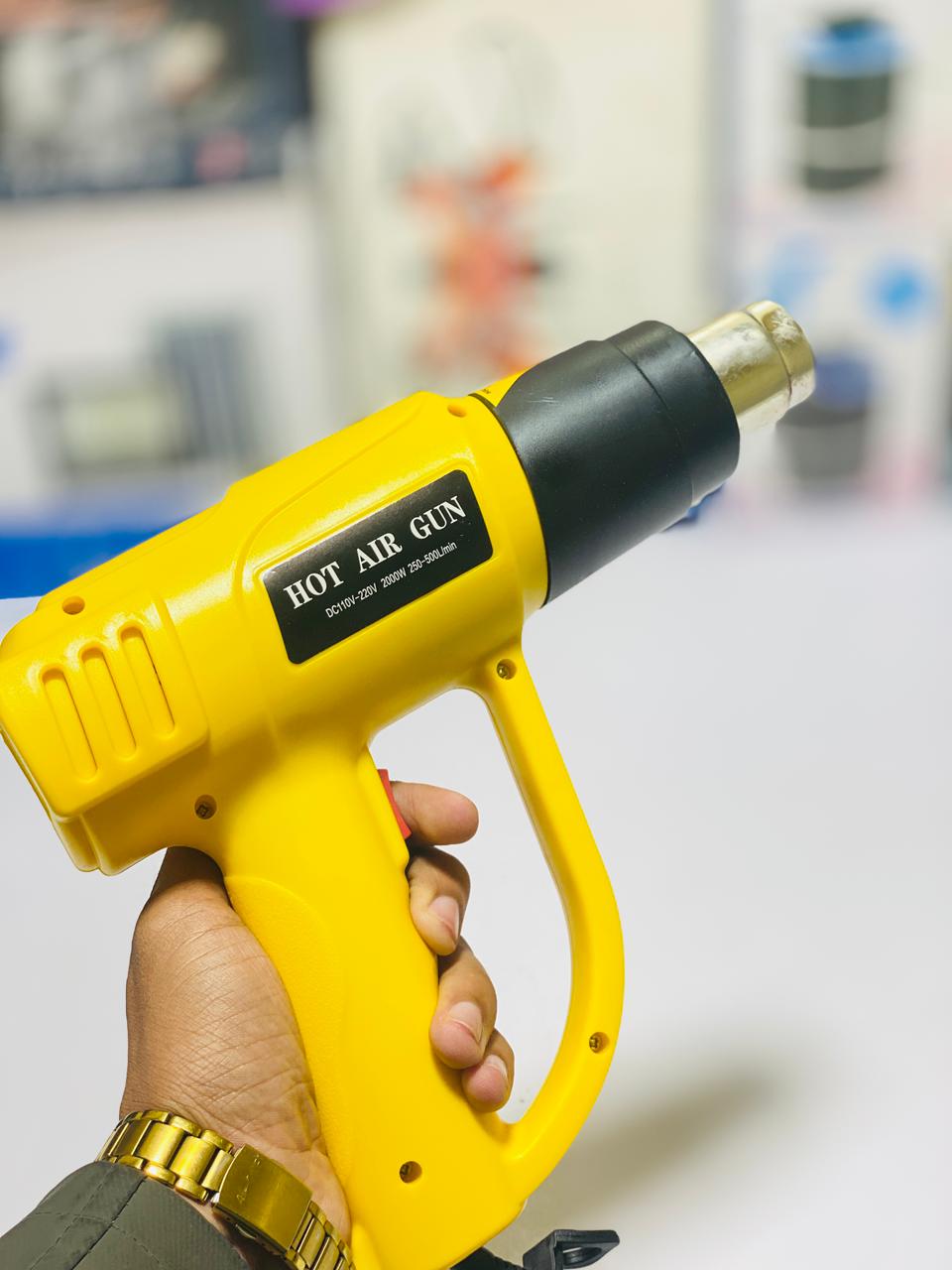 Hot Air Gun Industrial Type / 2000W High And Low Temperature Adjustment Hot Air Gun, Blow Gun, Drying Gun